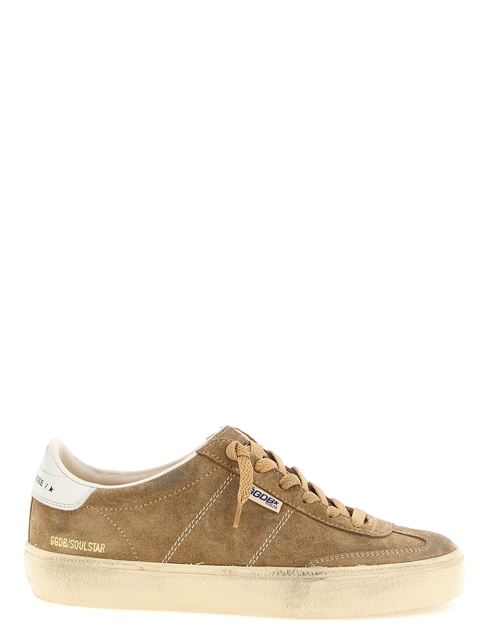 Golden Goose Brown Cowhide Low Top Sneakers Golden Goose