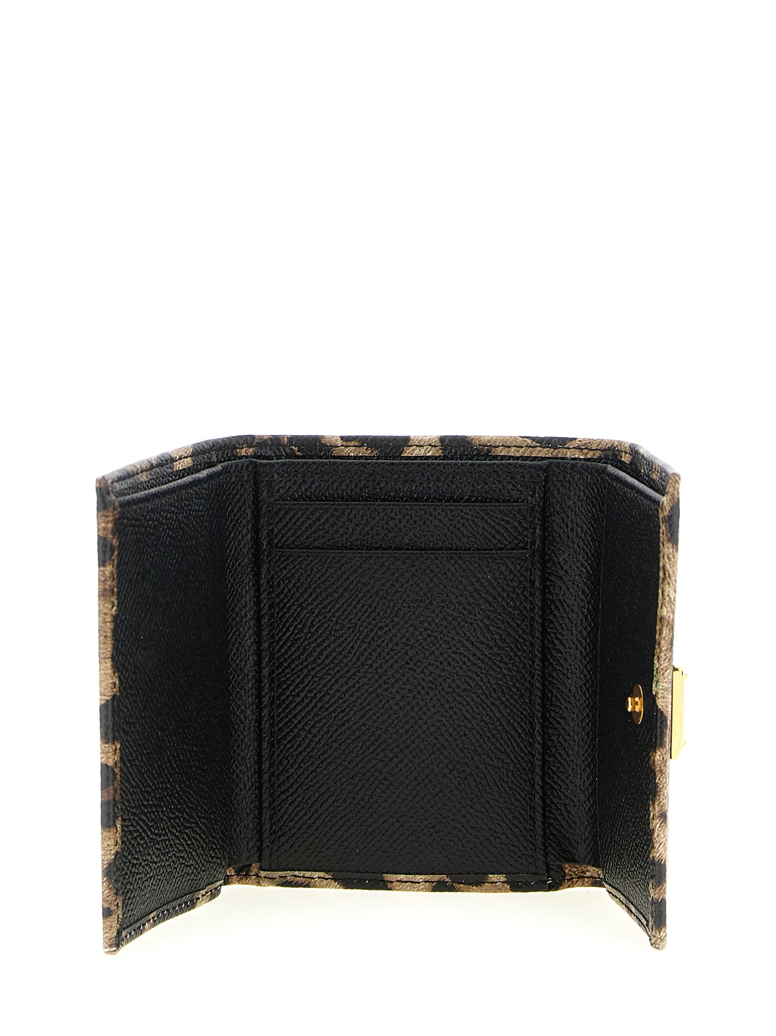 Dolce & Gabbana Multicolor Calfskin Cardholder Dolce & Gabbana