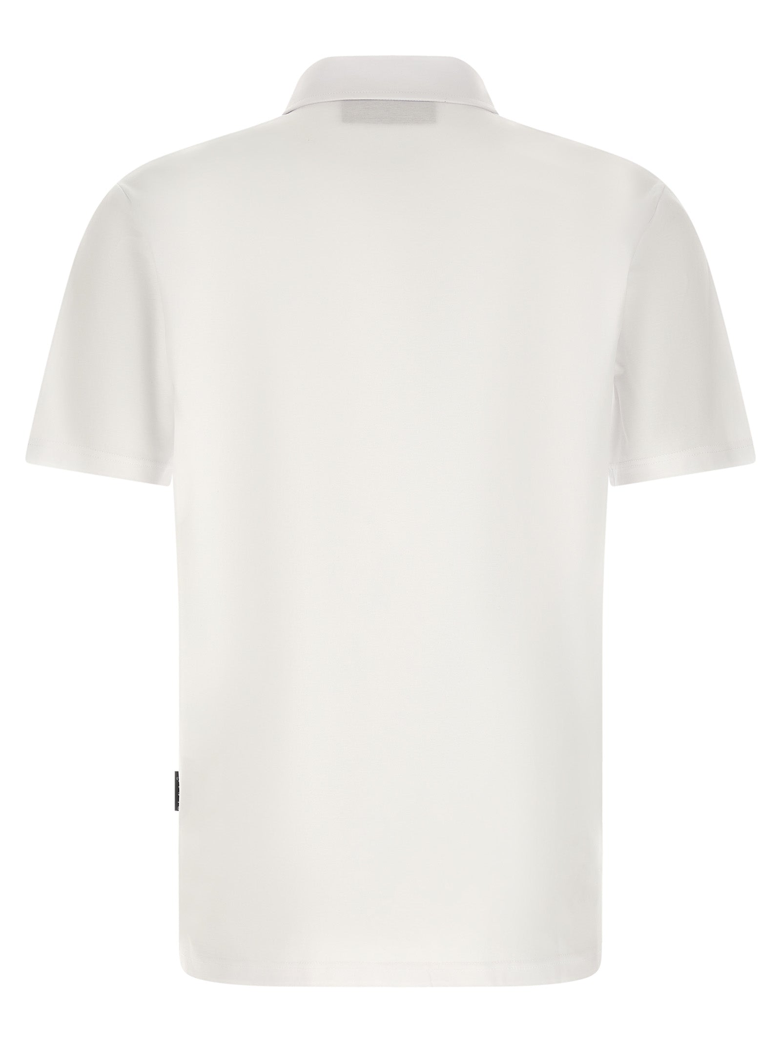 Philipp Plein White Cotton Polo Shirt Philipp Plein