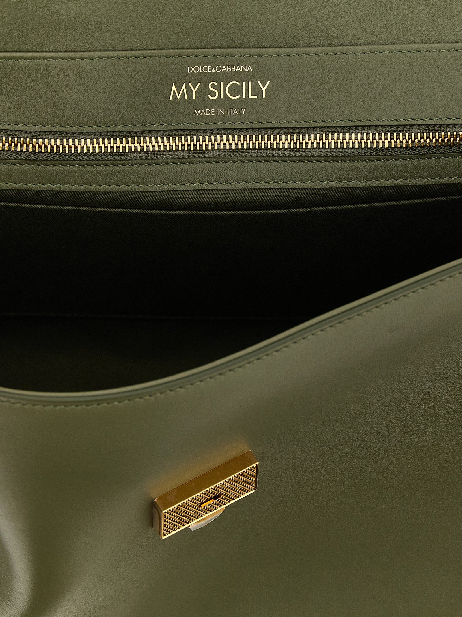 Dolce & Gabbana Bicolor Calfskin Handbag Dolce & Gabbana