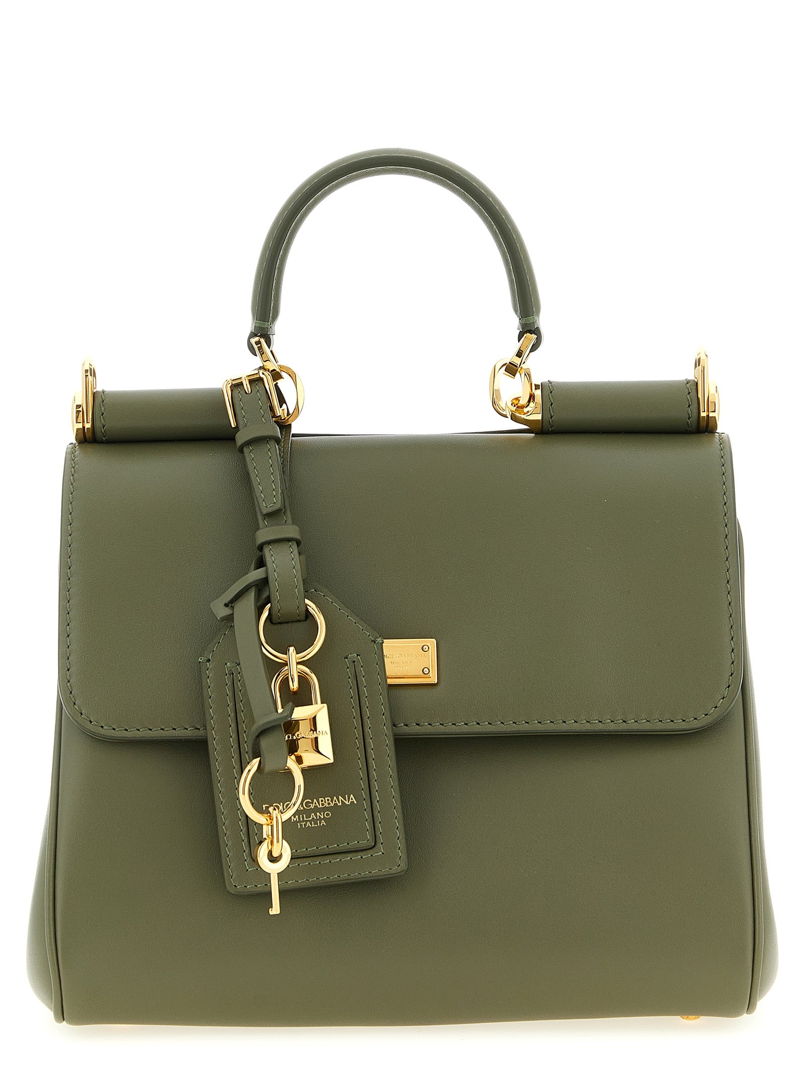 Dolce & Gabbana Bicolor Calfskin Handbag Dolce & Gabbana