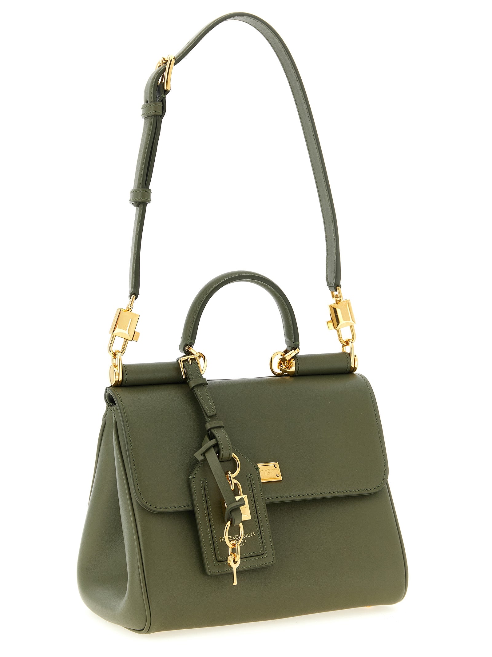 Dolce & Gabbana Bicolor Calfskin Handbag Dolce & Gabbana