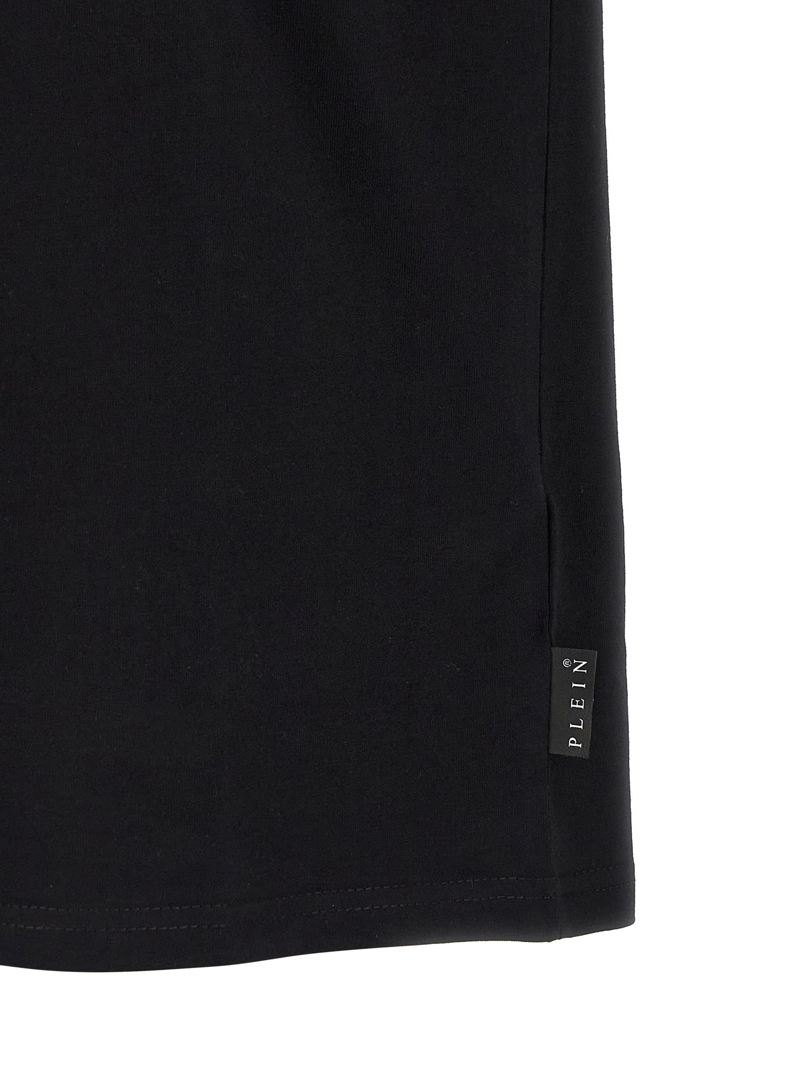 Philipp Plein Black Cotton T-Shirt Philipp Plein