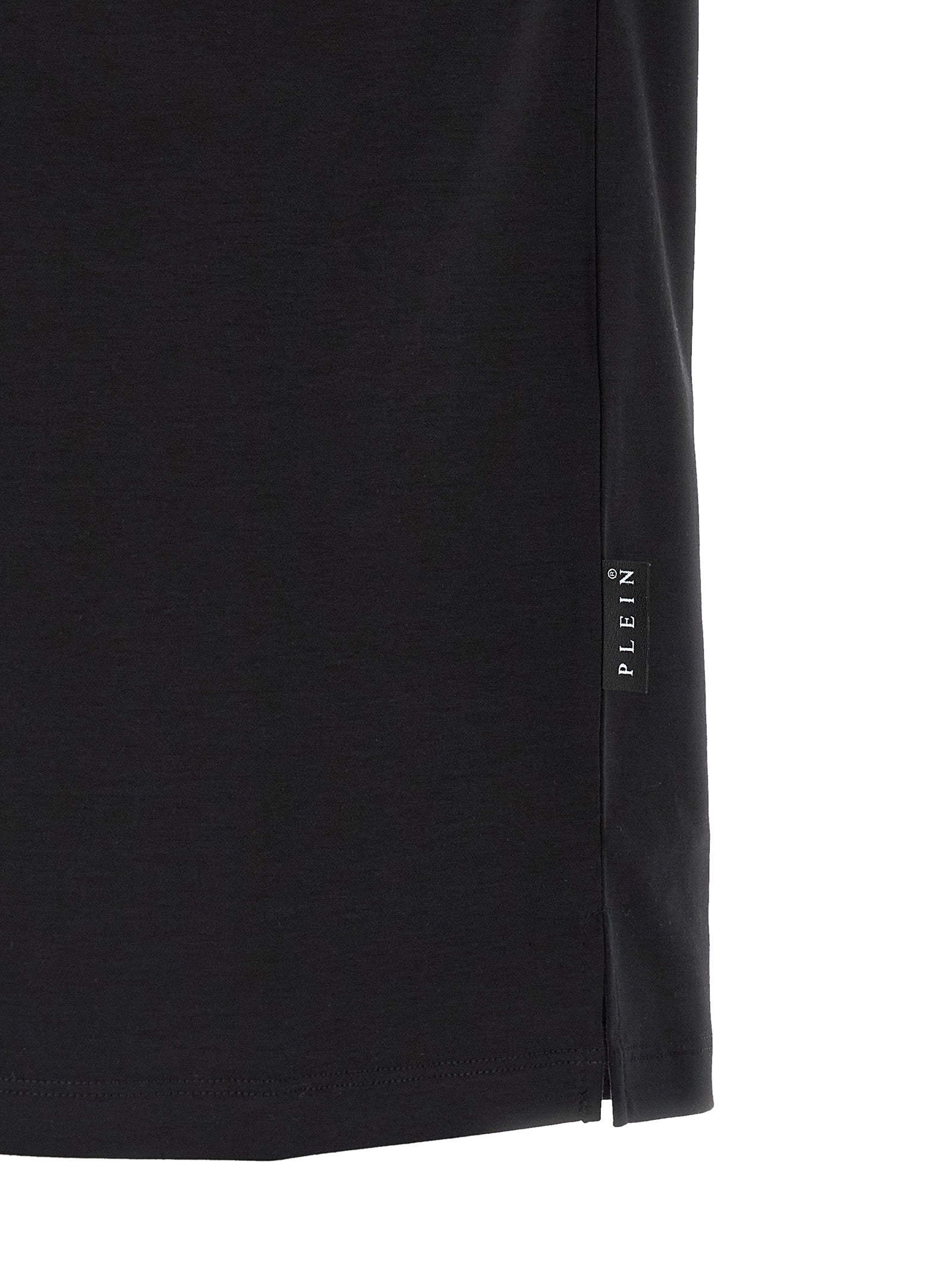 Philipp Plein Black Cotton Polo Shirt Philipp Plein