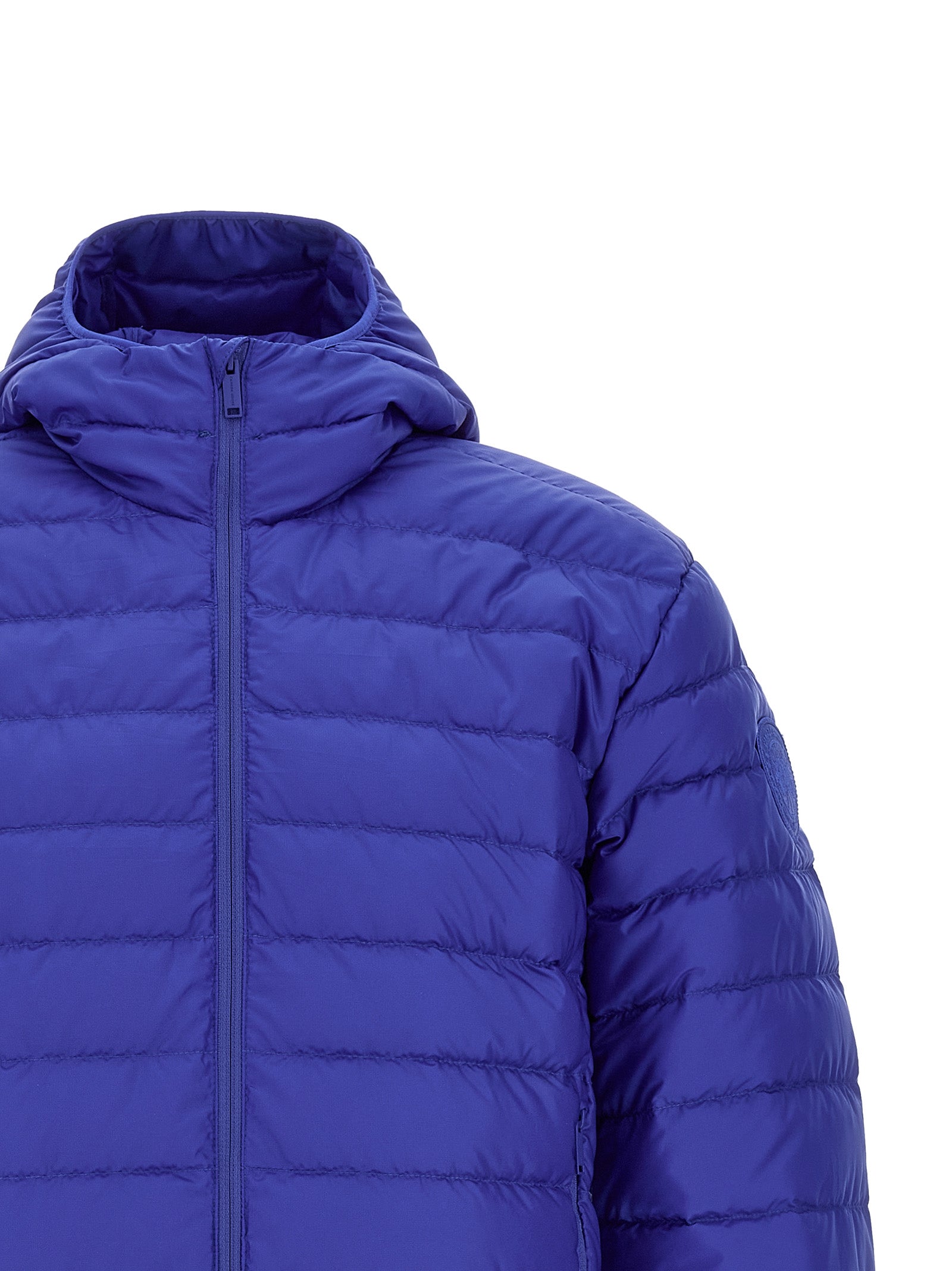 Canada Goose Blue Polyamide Full-Length Jacket Canada Goose