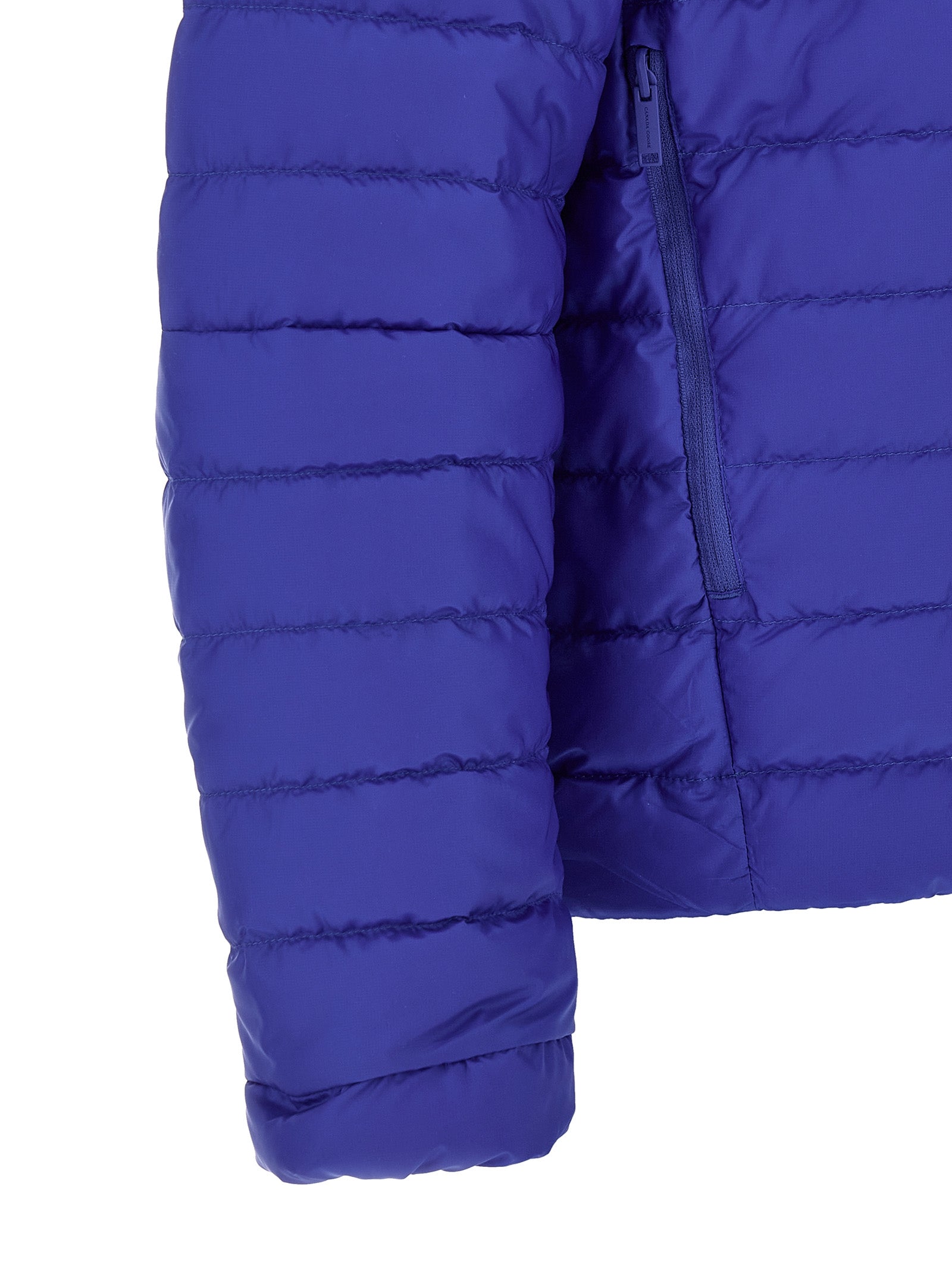Canada Goose Blue Polyamide Full-Length Jacket Canada Goose