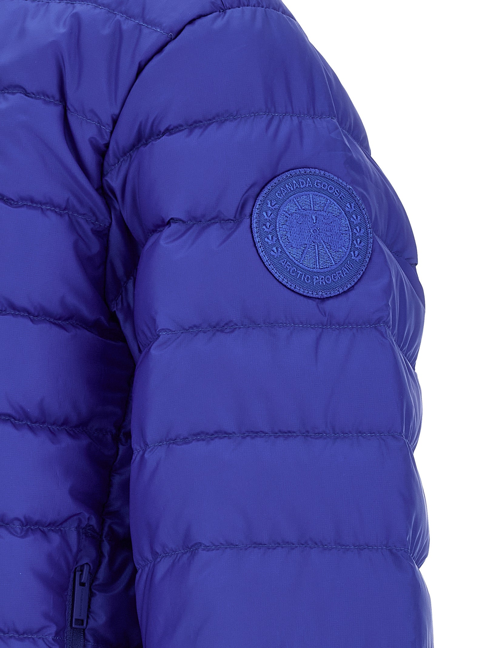Canada Goose Blue Polyamide Full-Length Jacket Canada Goose