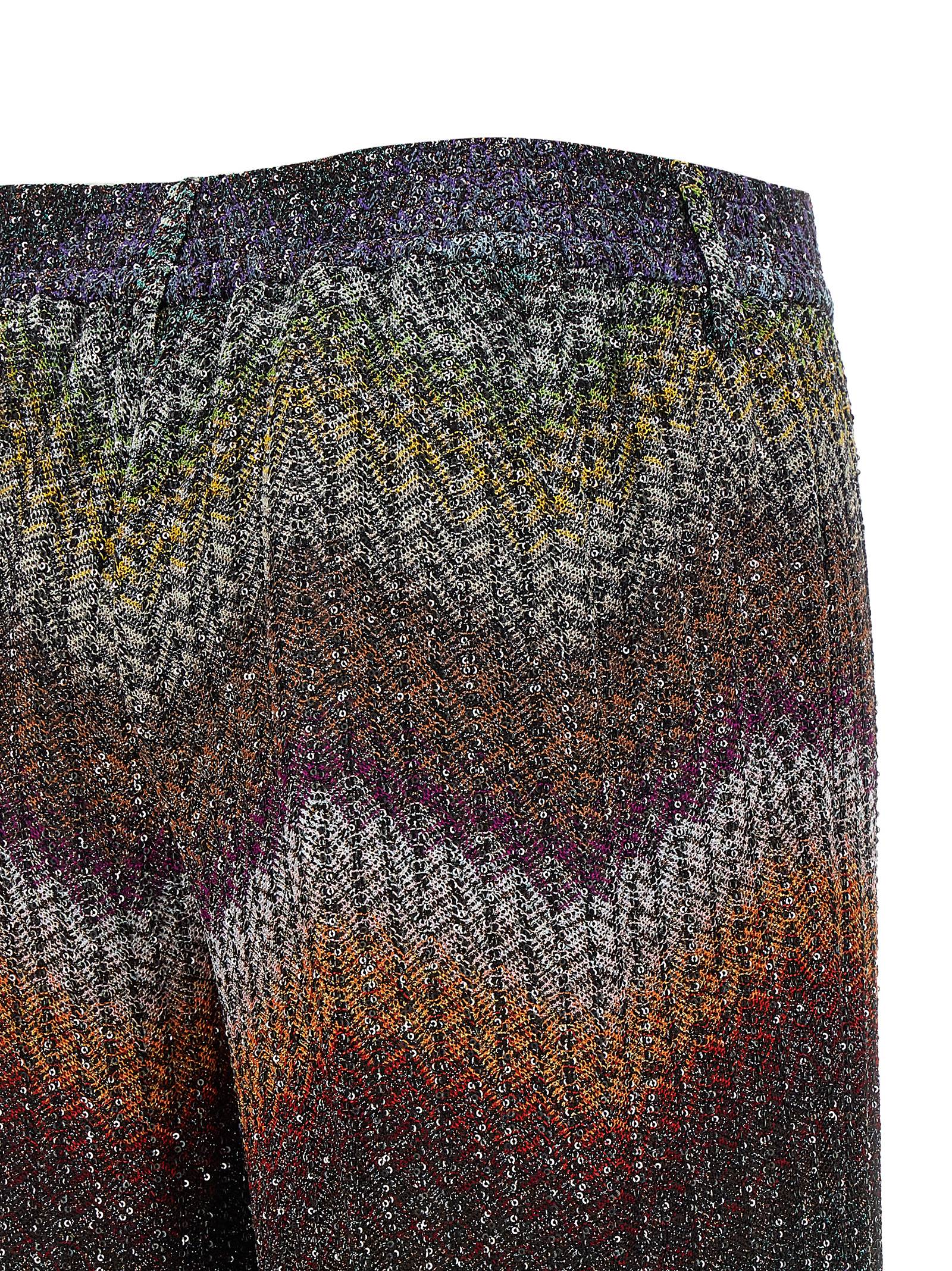 Missoni Multicolor Viscose Casual Pants Missoni