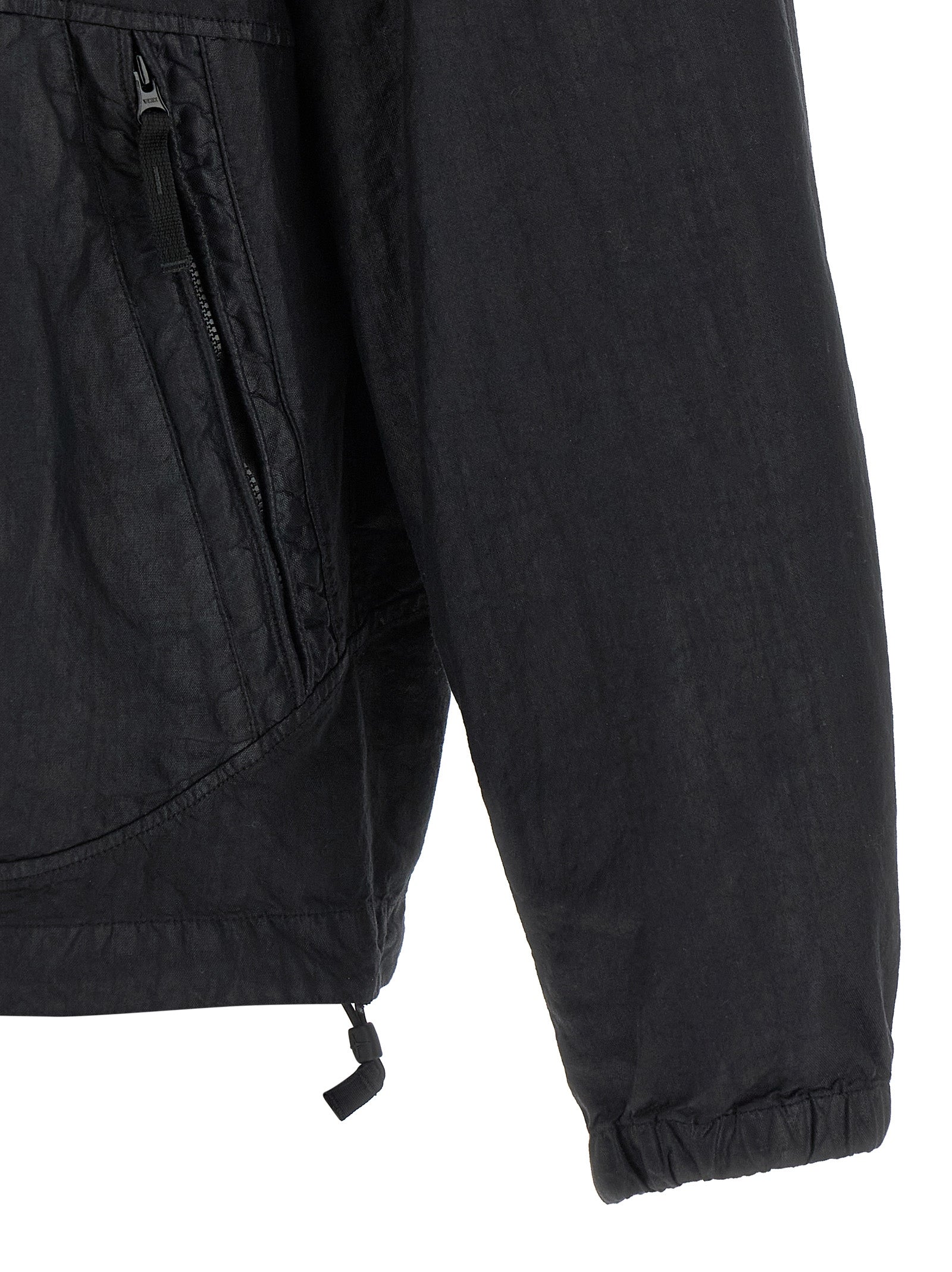Stone Island Black Polyamide Shell Jacket Stone Island
