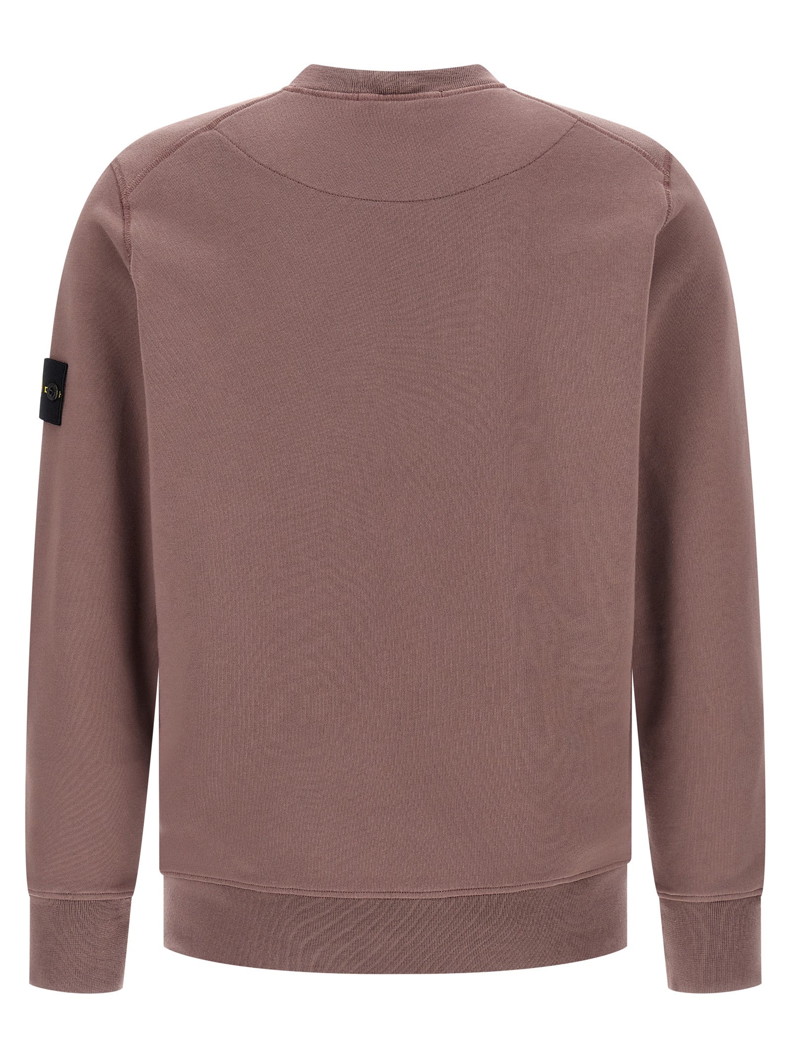 Stone Island Purple Cotton Sweatshirt Stone Island