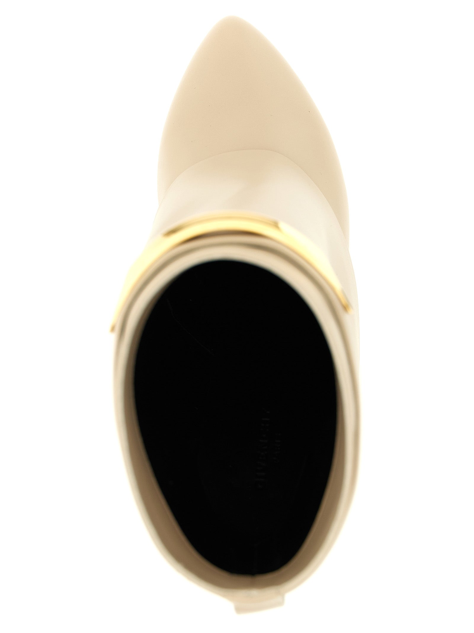 Givenchy Beige Calfskin Ankle Boots Givenchy