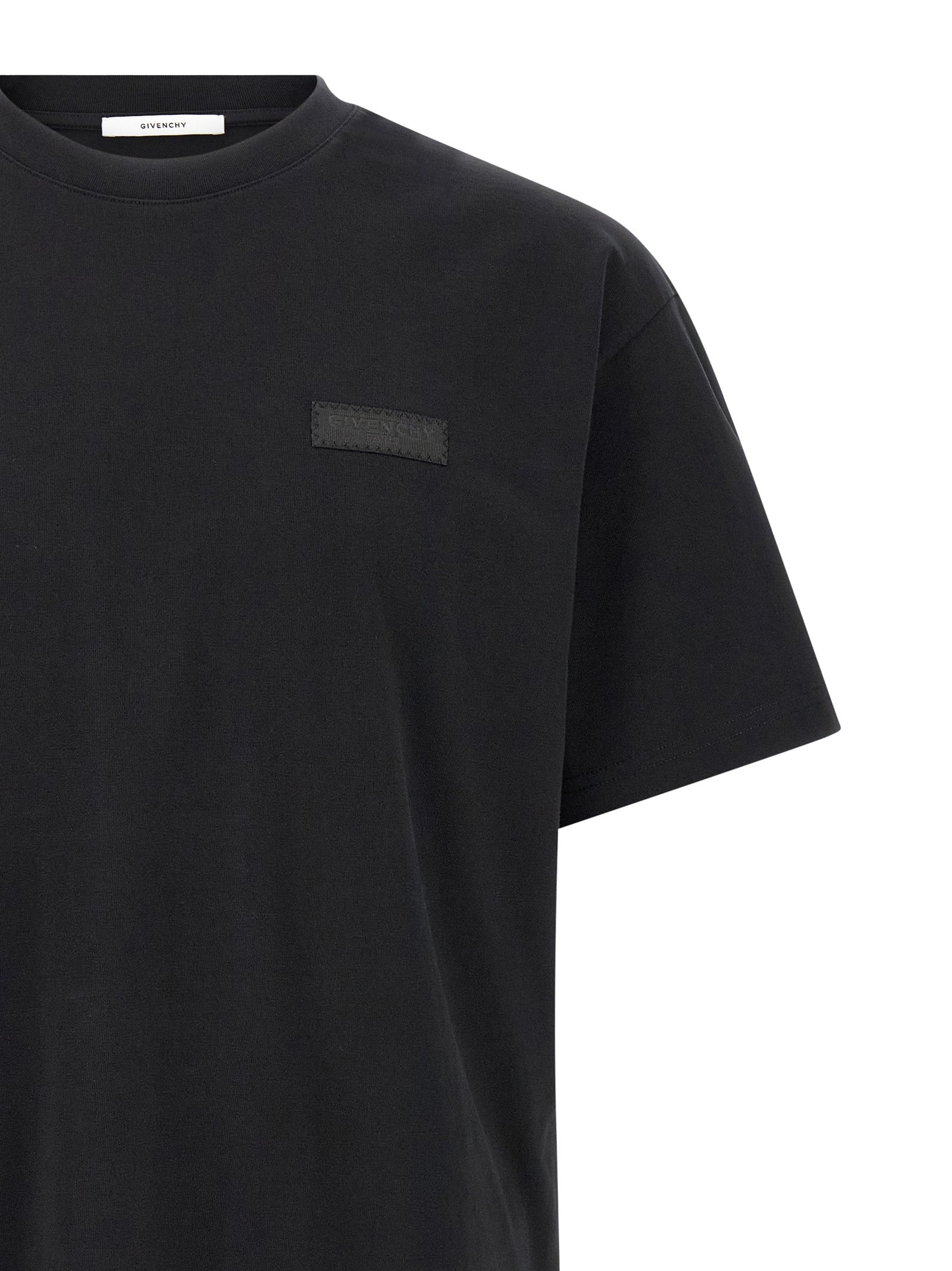 Givenchy Black Cotton T-Shirt Givenchy