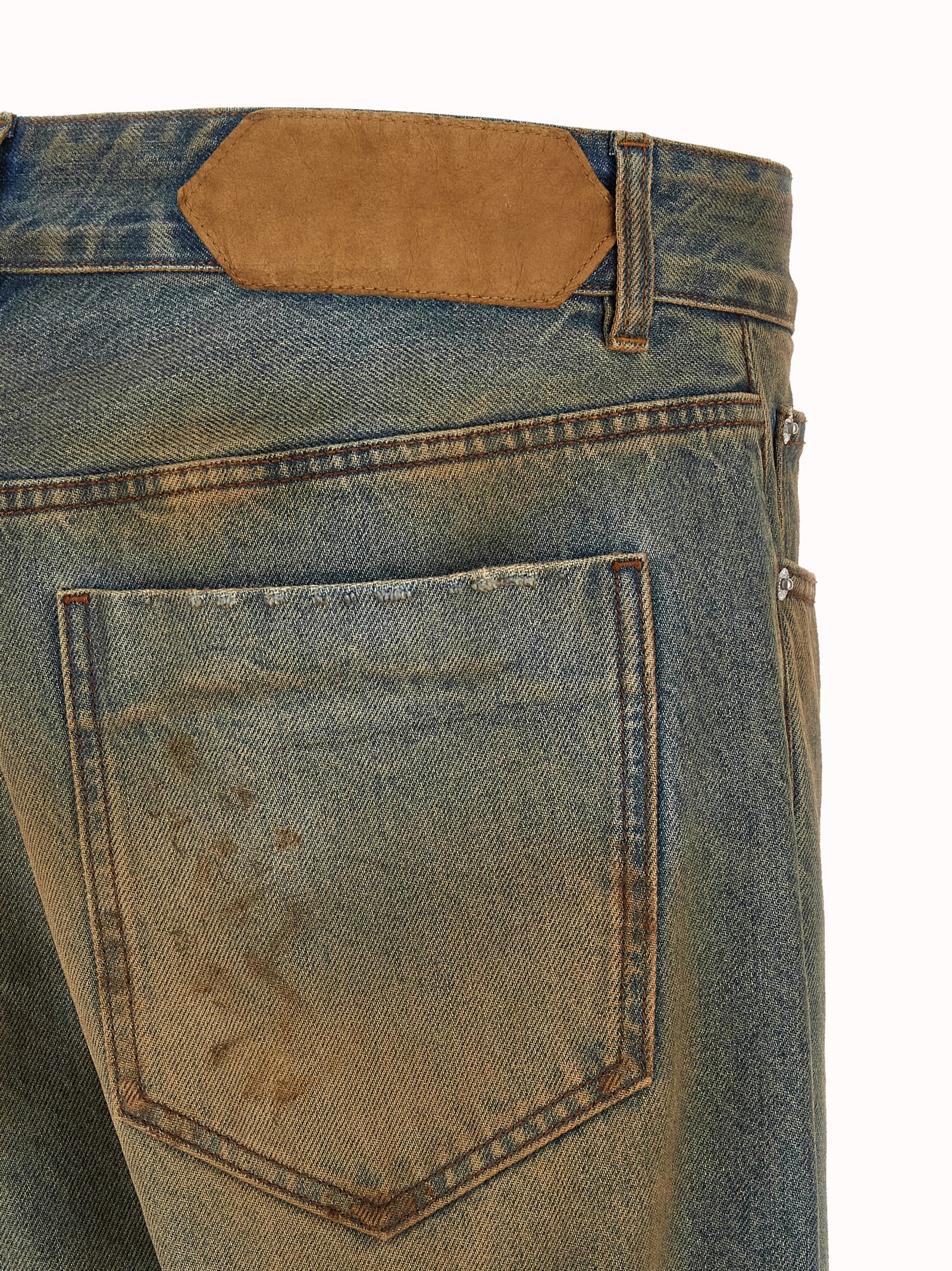 Jacquemus Multicolor Cotton Straight-Leg Jeans Jacquemus