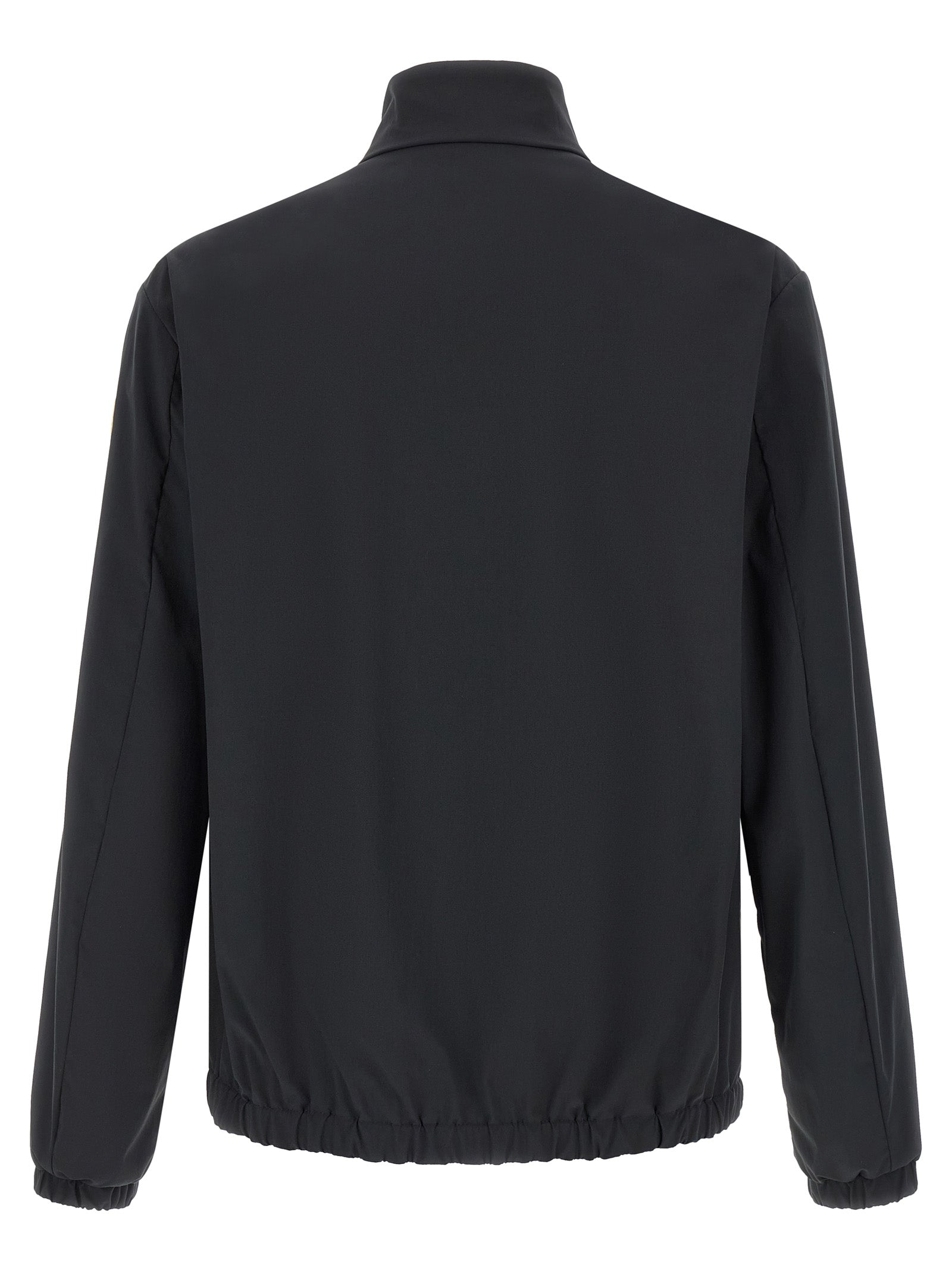 Moncler Black Polyester Shell Jacket Moncler