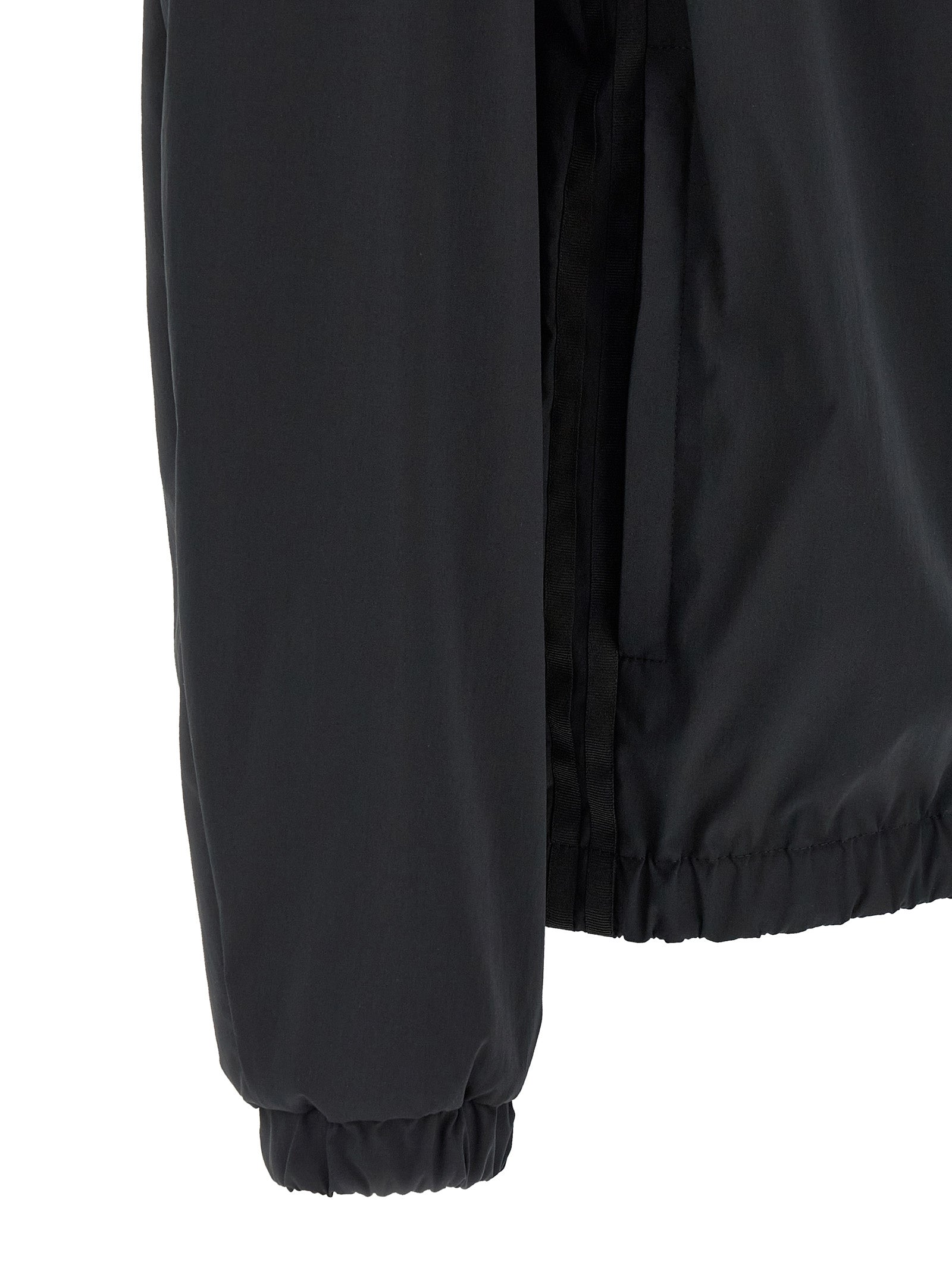 Moncler Black Polyester Shell Jacket Moncler