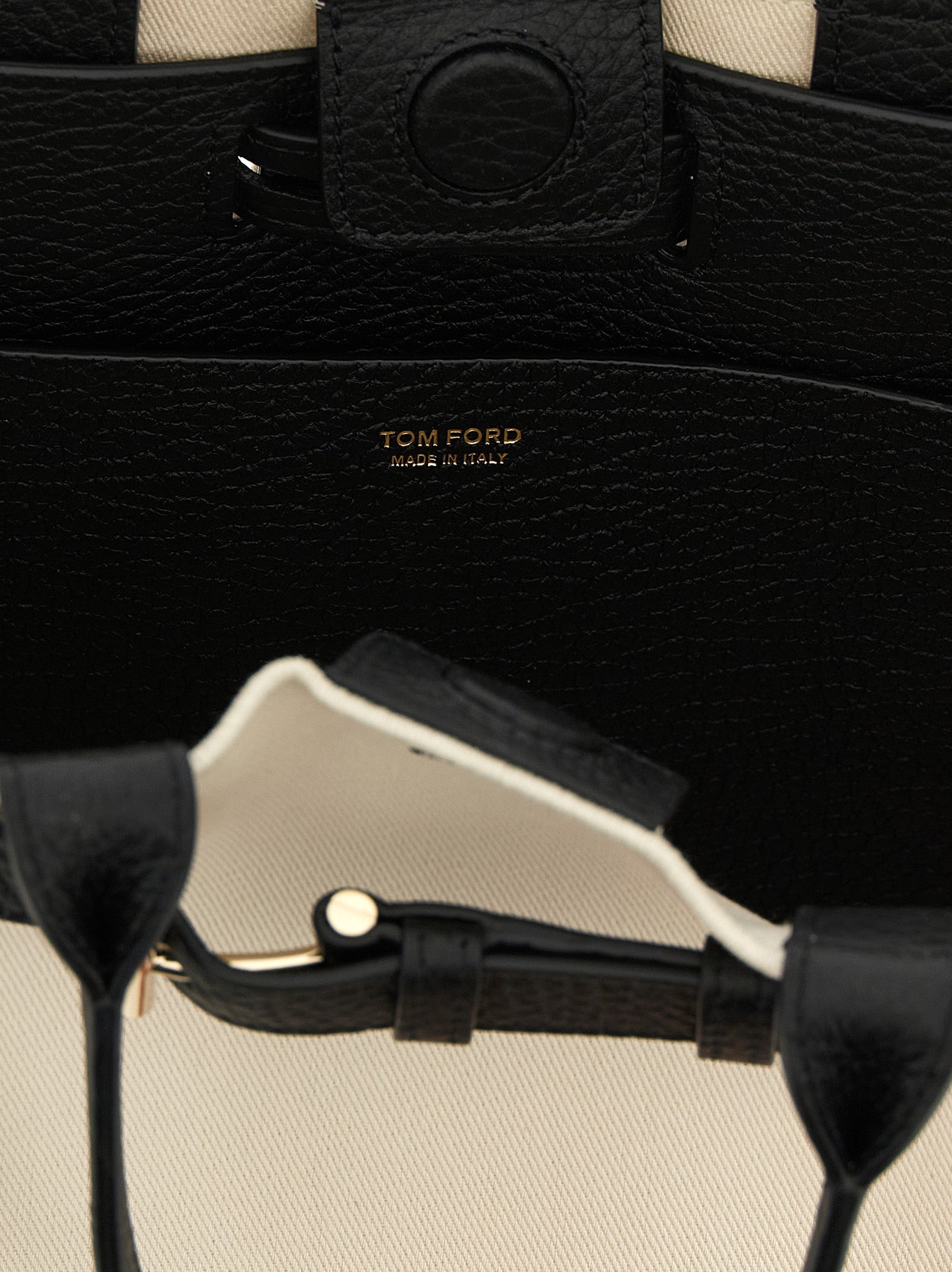 Tom Ford Bicolor Cotton Tote Bag Tom Ford