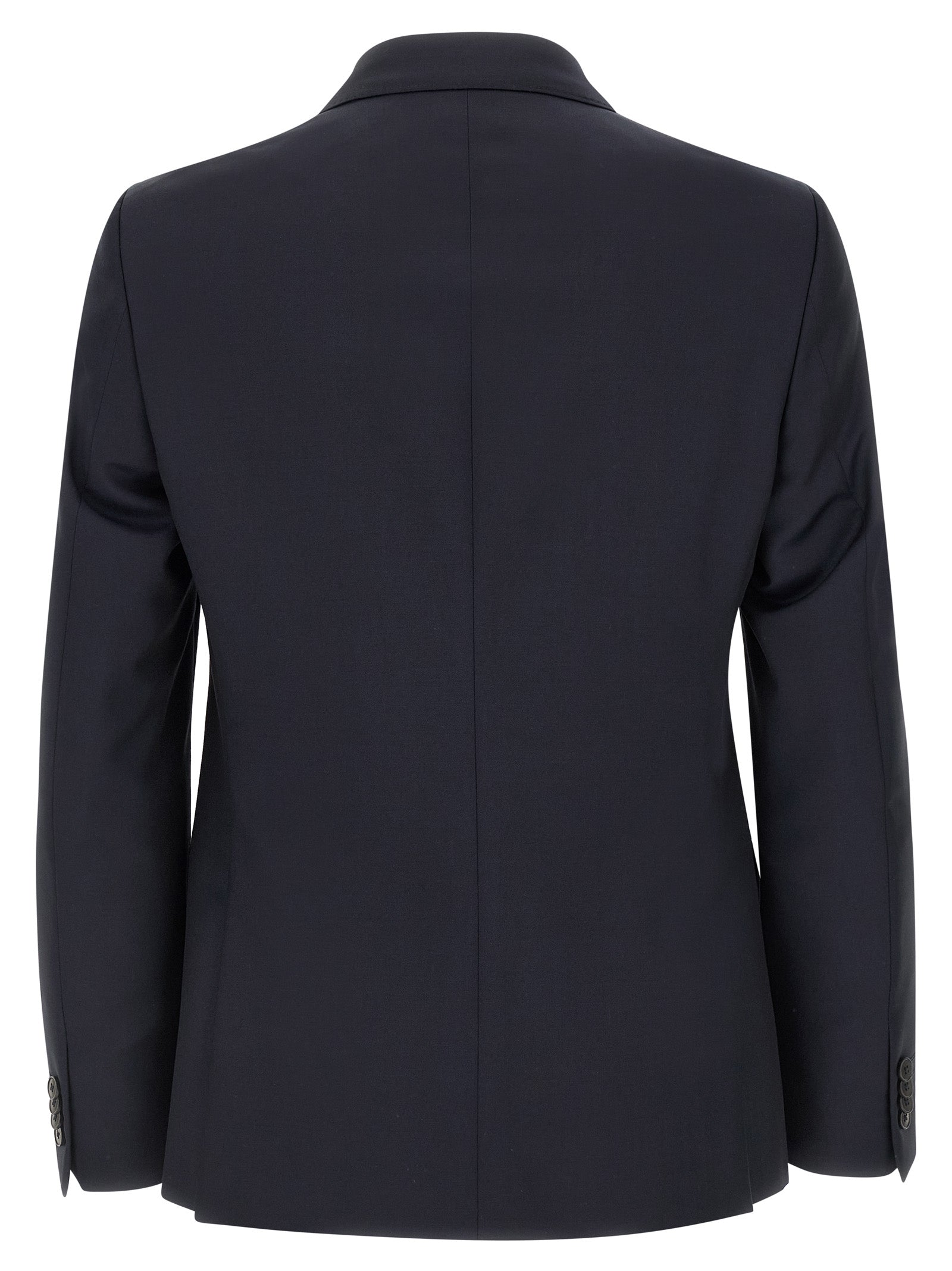 ZEGNA Blue Wool Two-Piece Suit ZEGNA