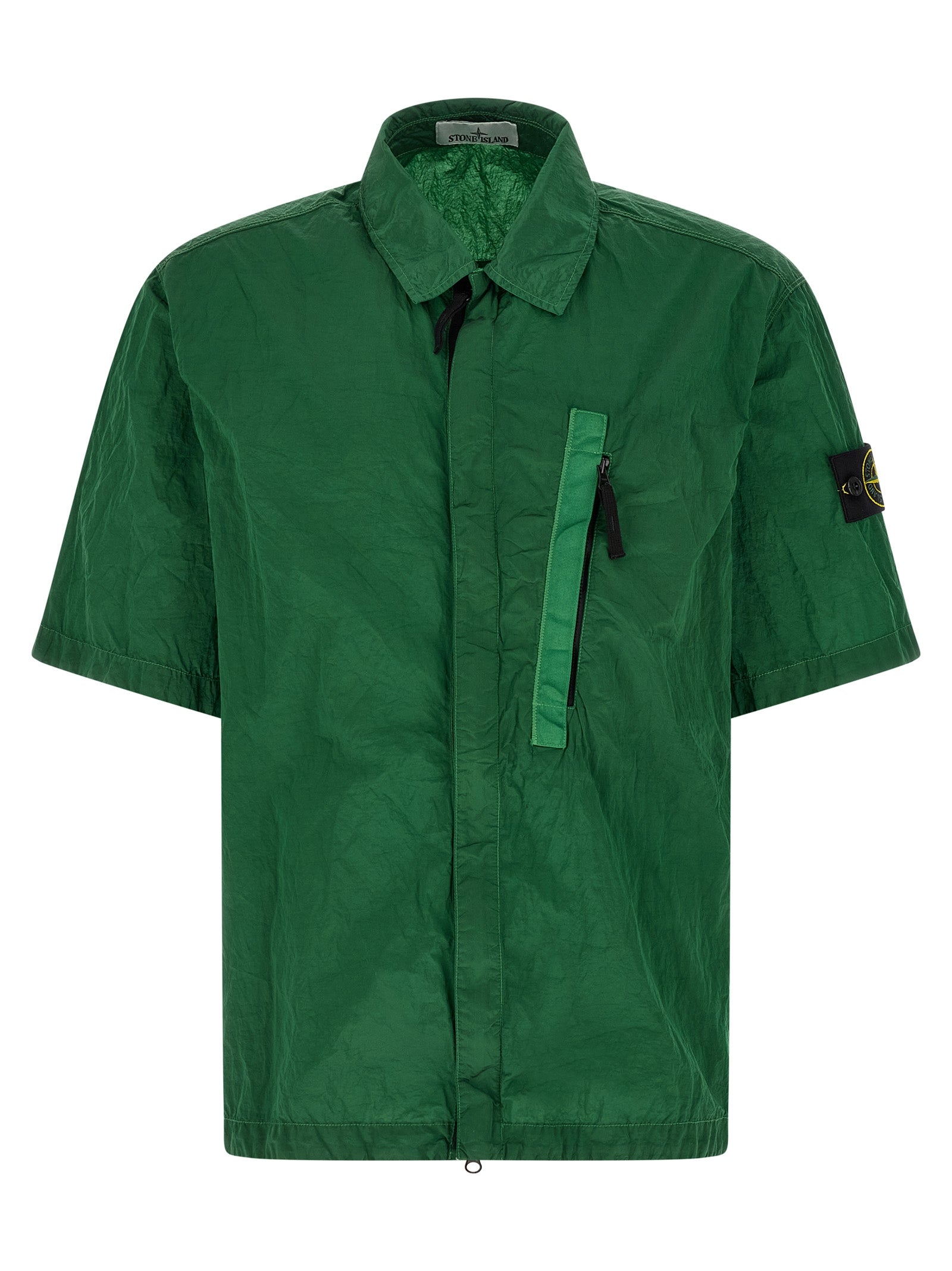 Stone Island Bicolor Polyamide Blouse Stone Island