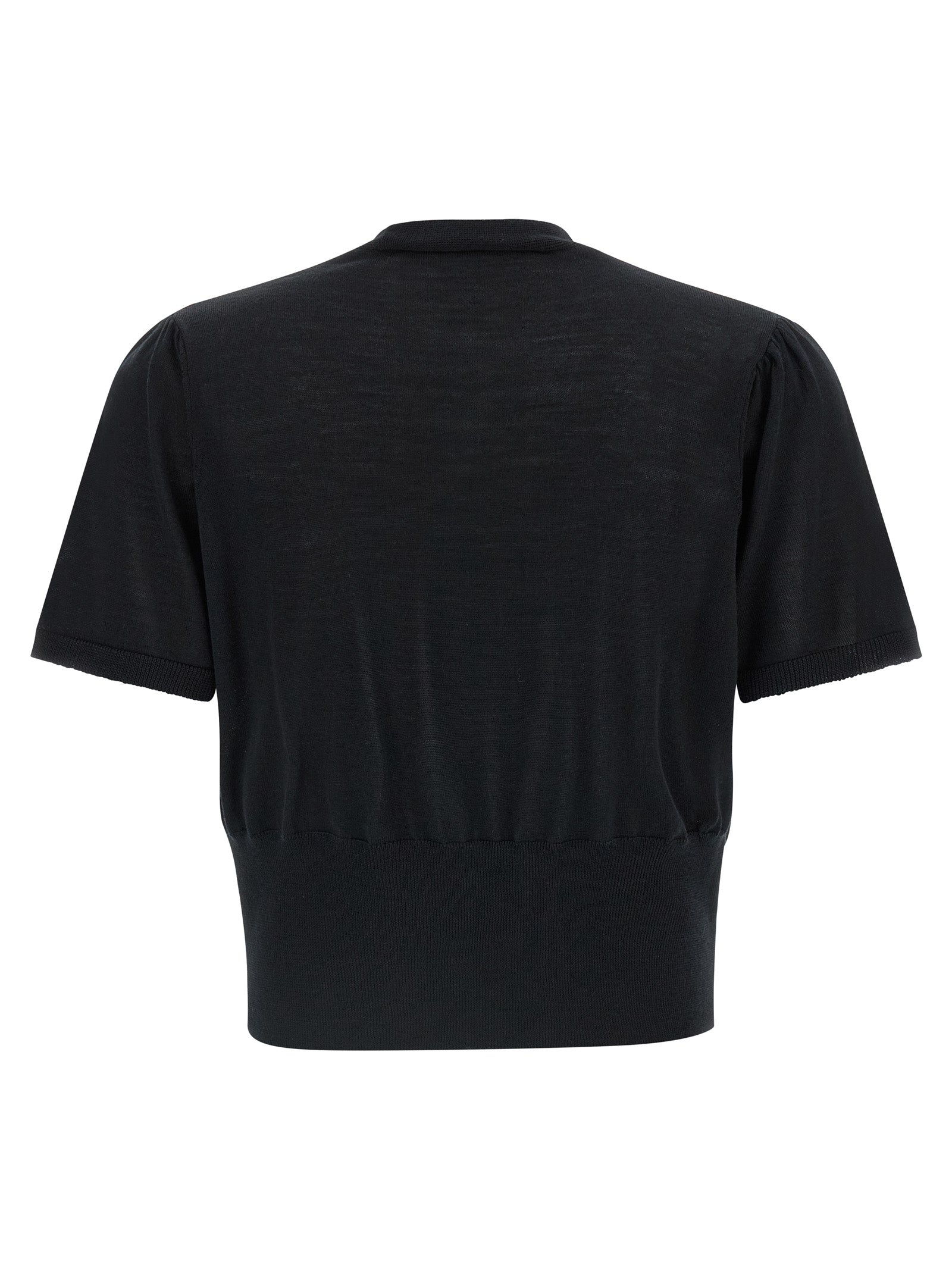 Vivienne Westwood Black Wool Cardigan Vivienne Westwood