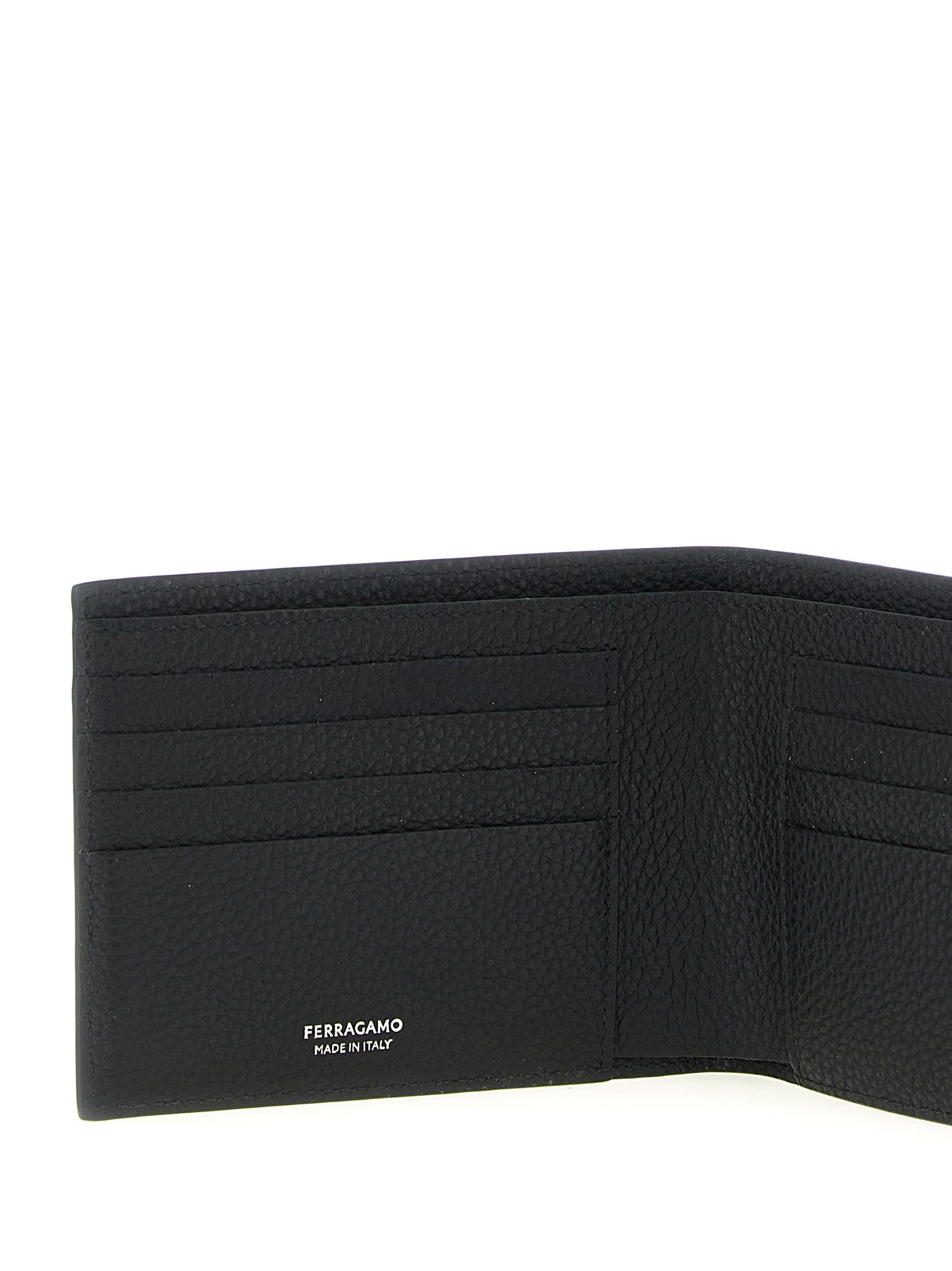 Ferragamo Black Calfskin Wallet Ferragamo