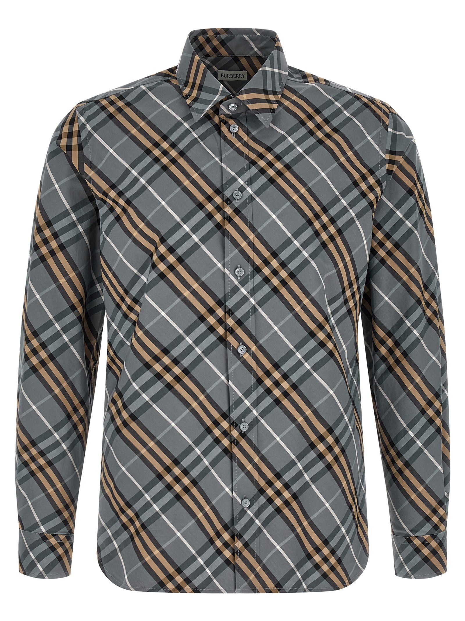 Burberry Multicolor Cotton Blouse Burberry