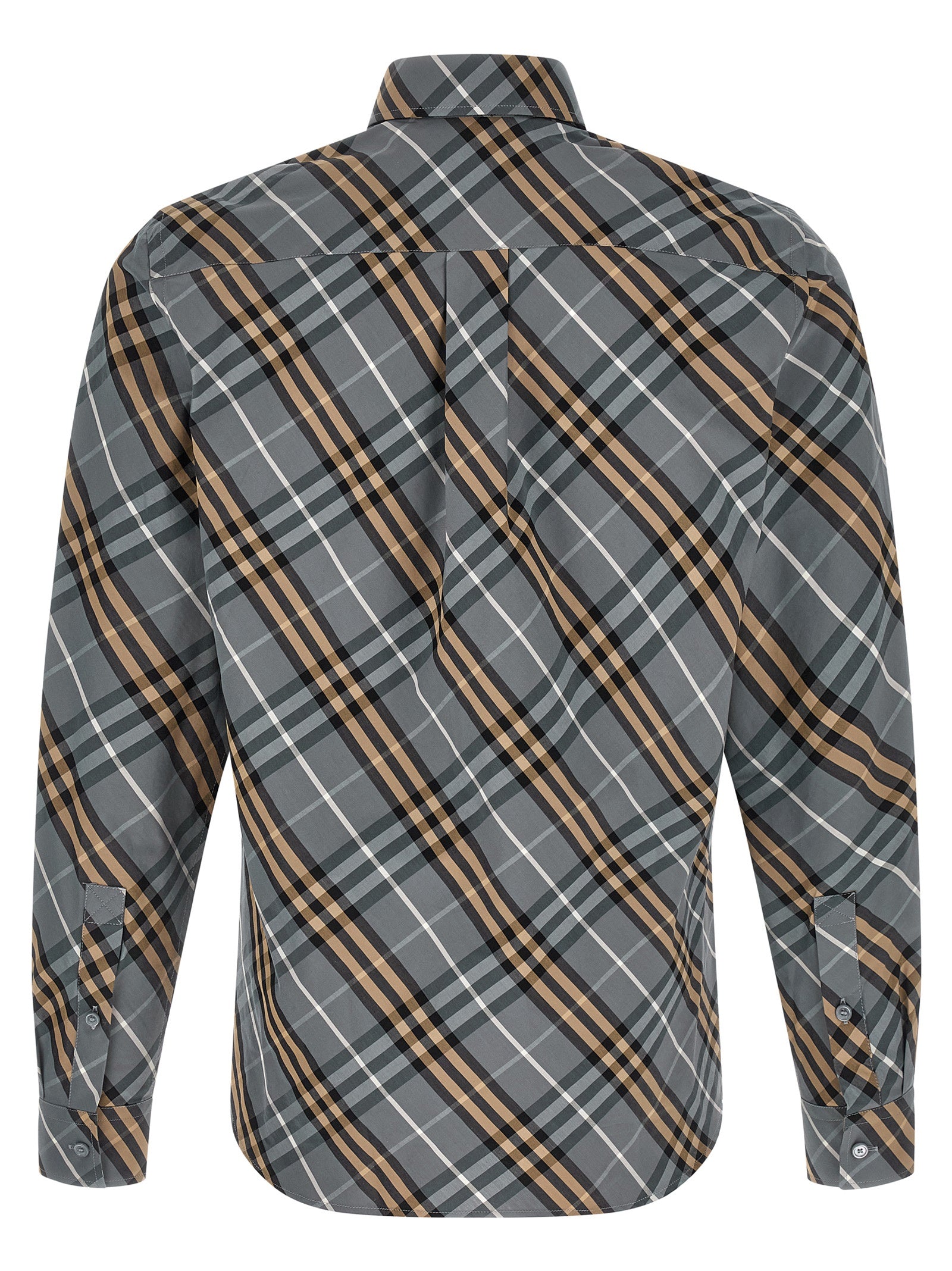 Burberry Multicolor Cotton Blouse Burberry