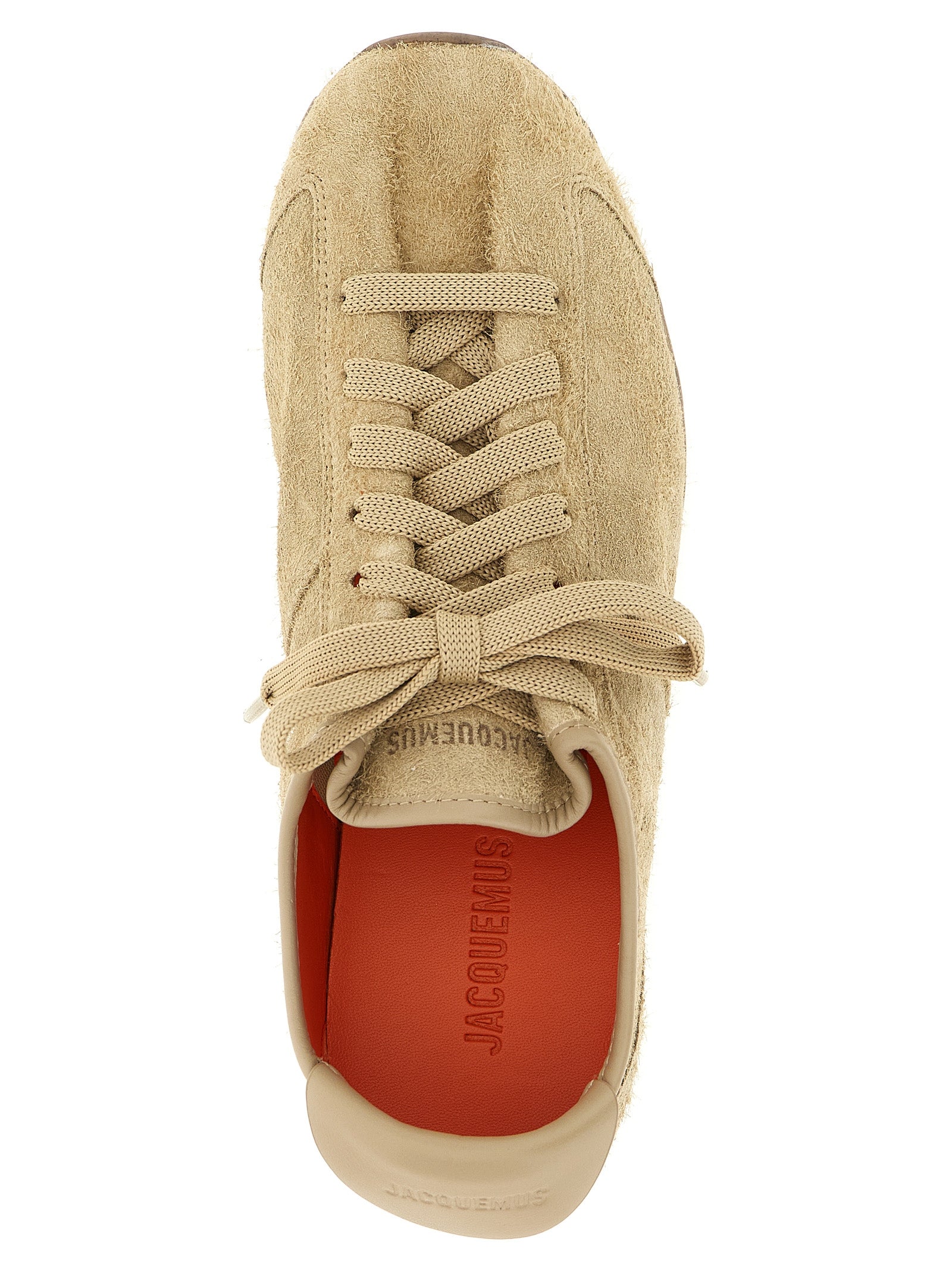 Jacquemus Beige Cowhide Athletic Sneakers Jacquemus