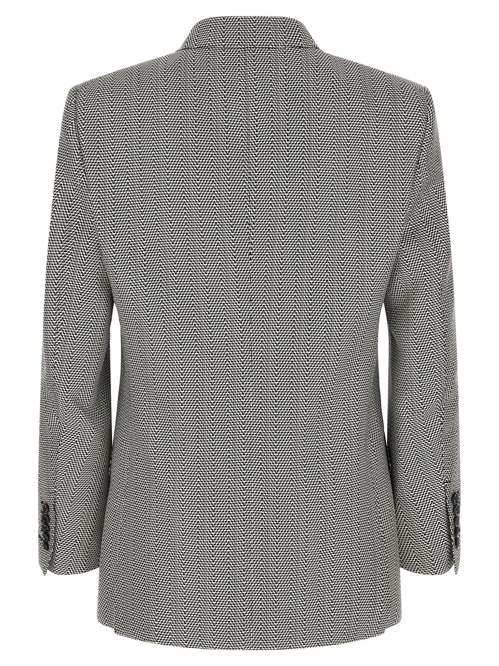 Tom Ford Bicolor Silk Blazer Tom Ford