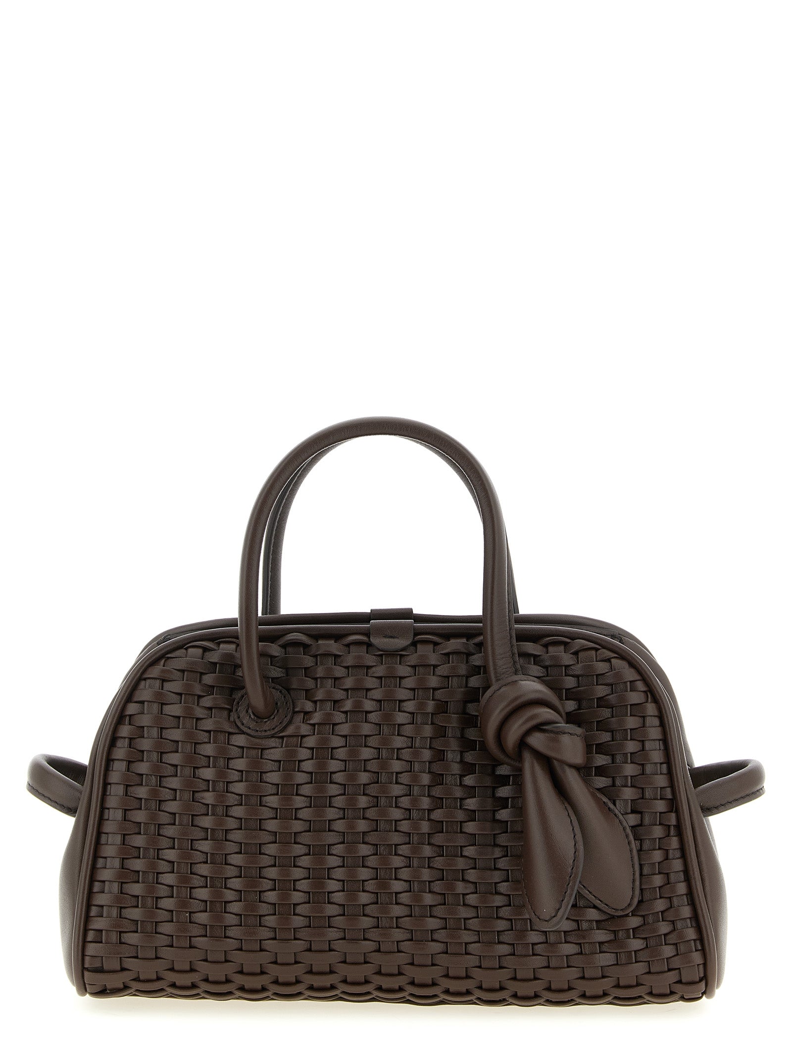 Jacquemus Brown Cotton Handbag Jacquemus