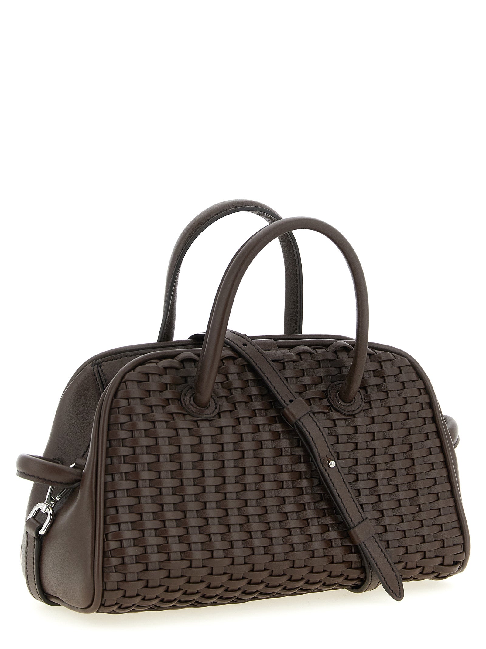 Jacquemus Brown Cotton Handbag Jacquemus