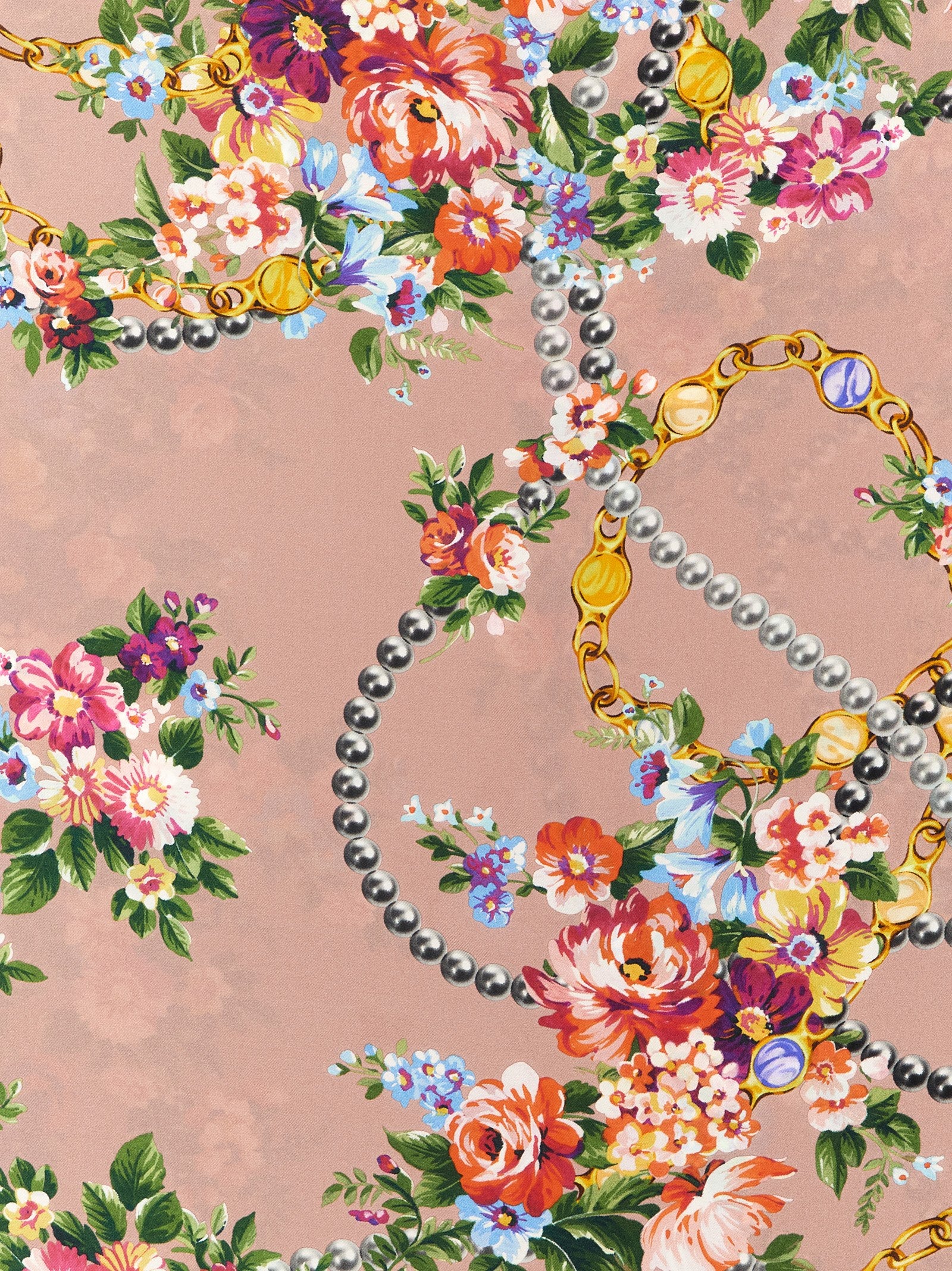 Dolce & Gabbana Blue Silk Scarf Dolce & Gabbana