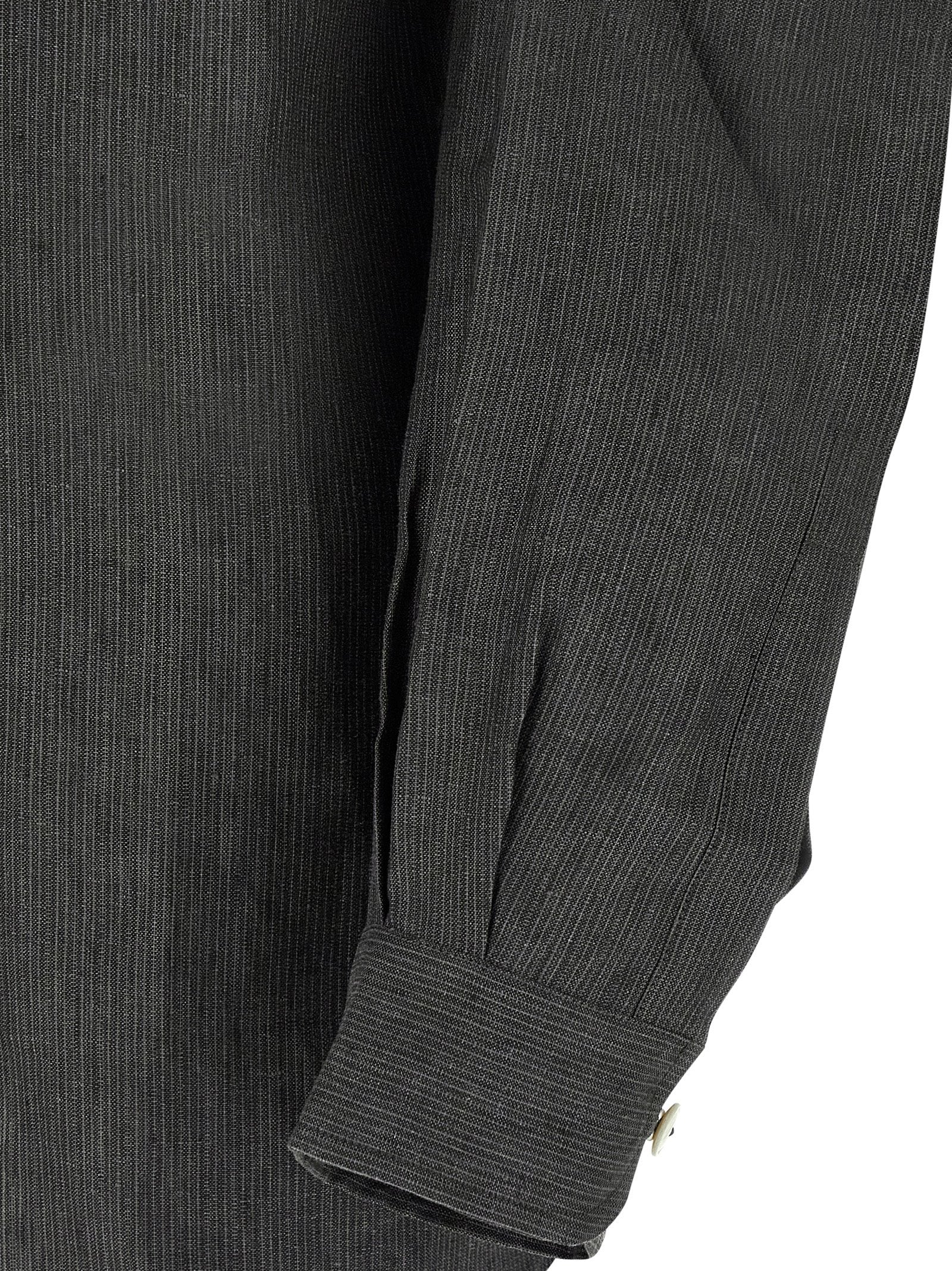 Jacquemus Gray Linen Blouse Jacquemus