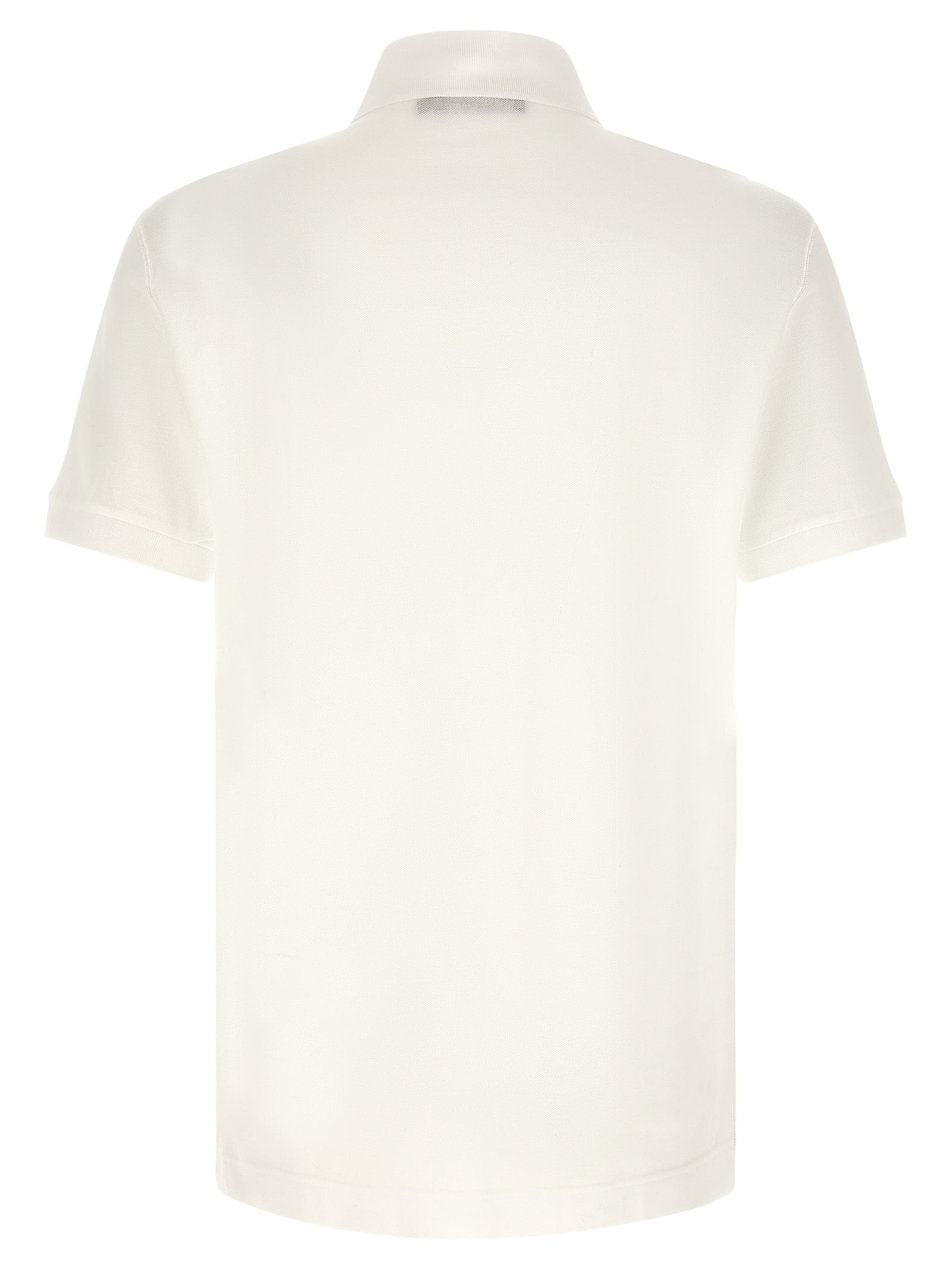 Dolce & Gabbana White Cotton Polo Shirt Dolce & Gabbana
