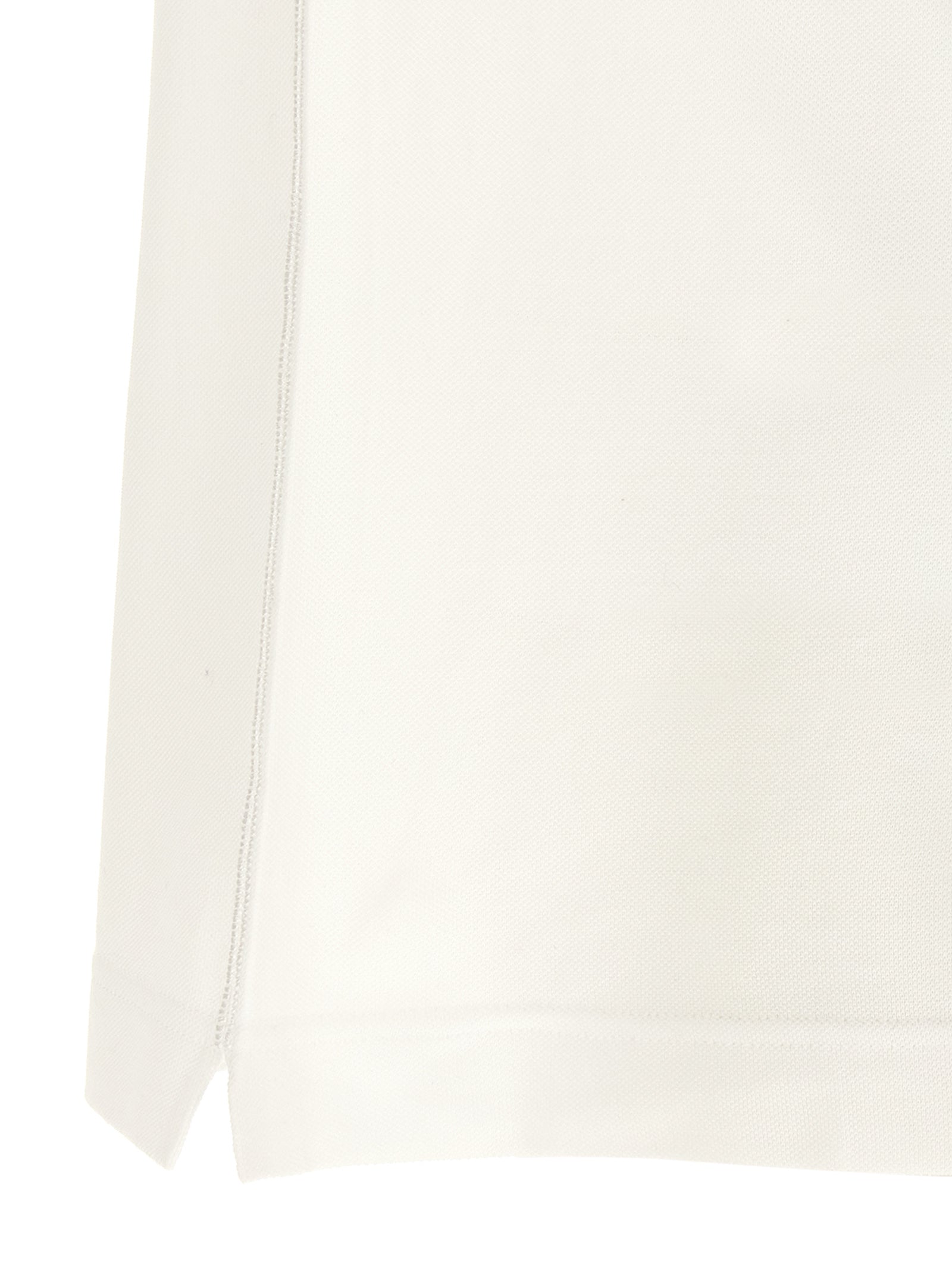 Dolce & Gabbana White Cotton Polo Shirt Dolce & Gabbana
