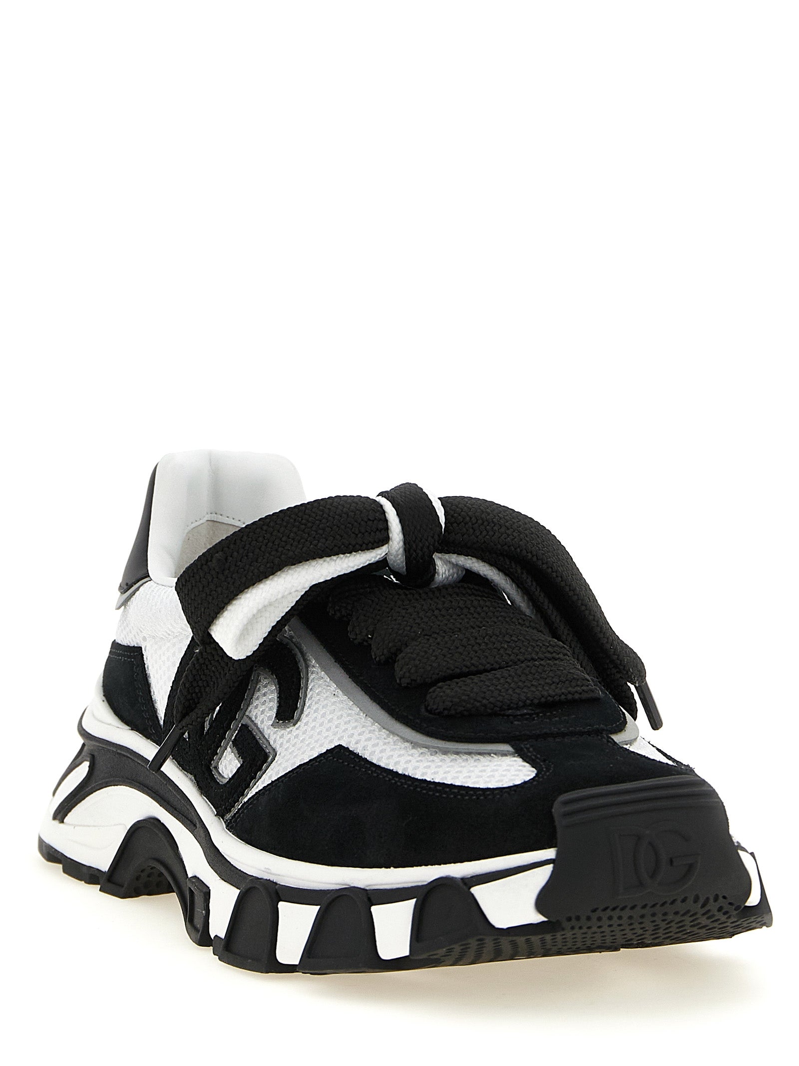 Dolce & Gabbana Bicolor Polyester Athletic Sneakers Dolce & Gabbana