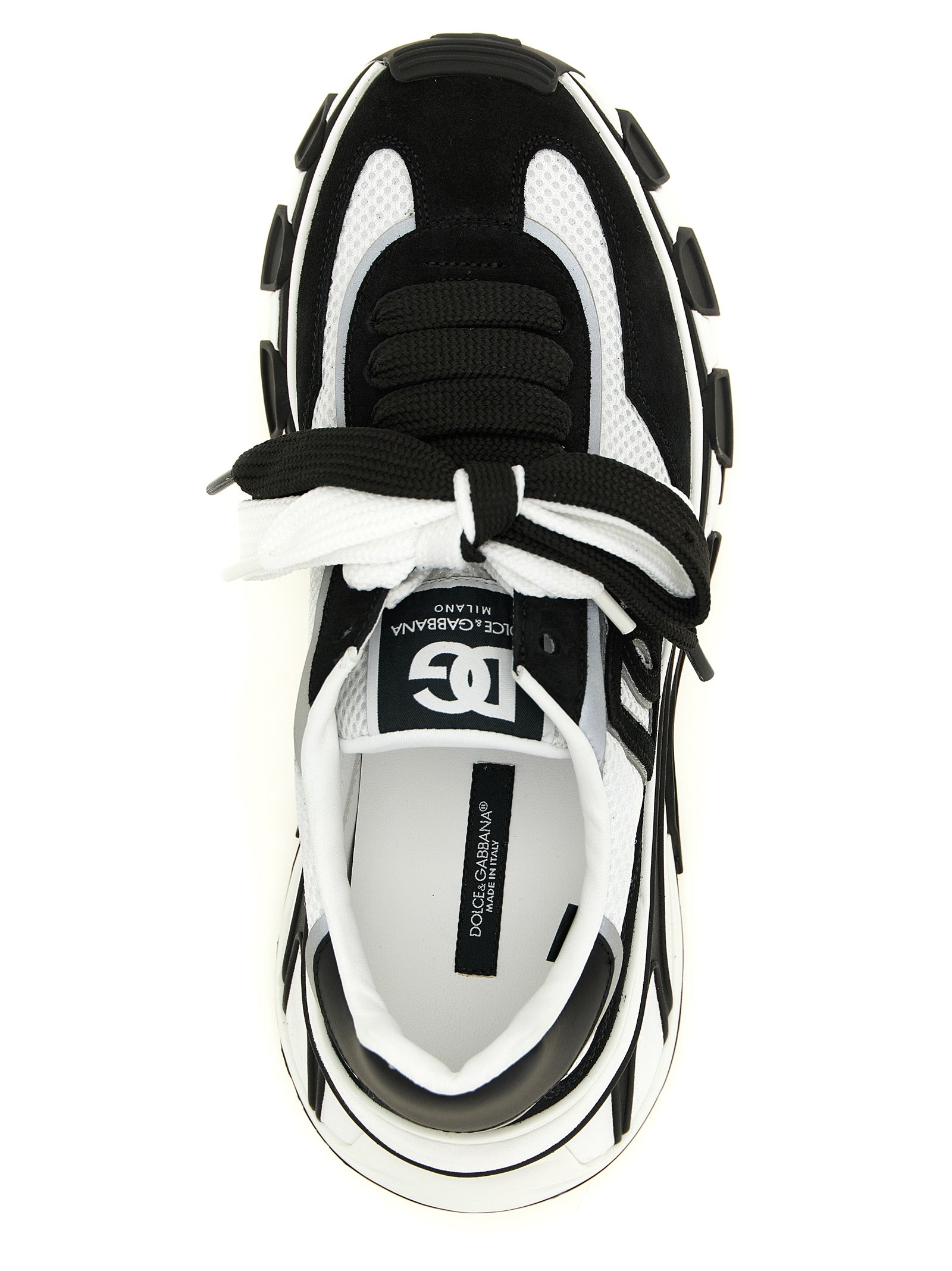 Dolce & Gabbana Bicolor Polyester Athletic Sneakers Dolce & Gabbana