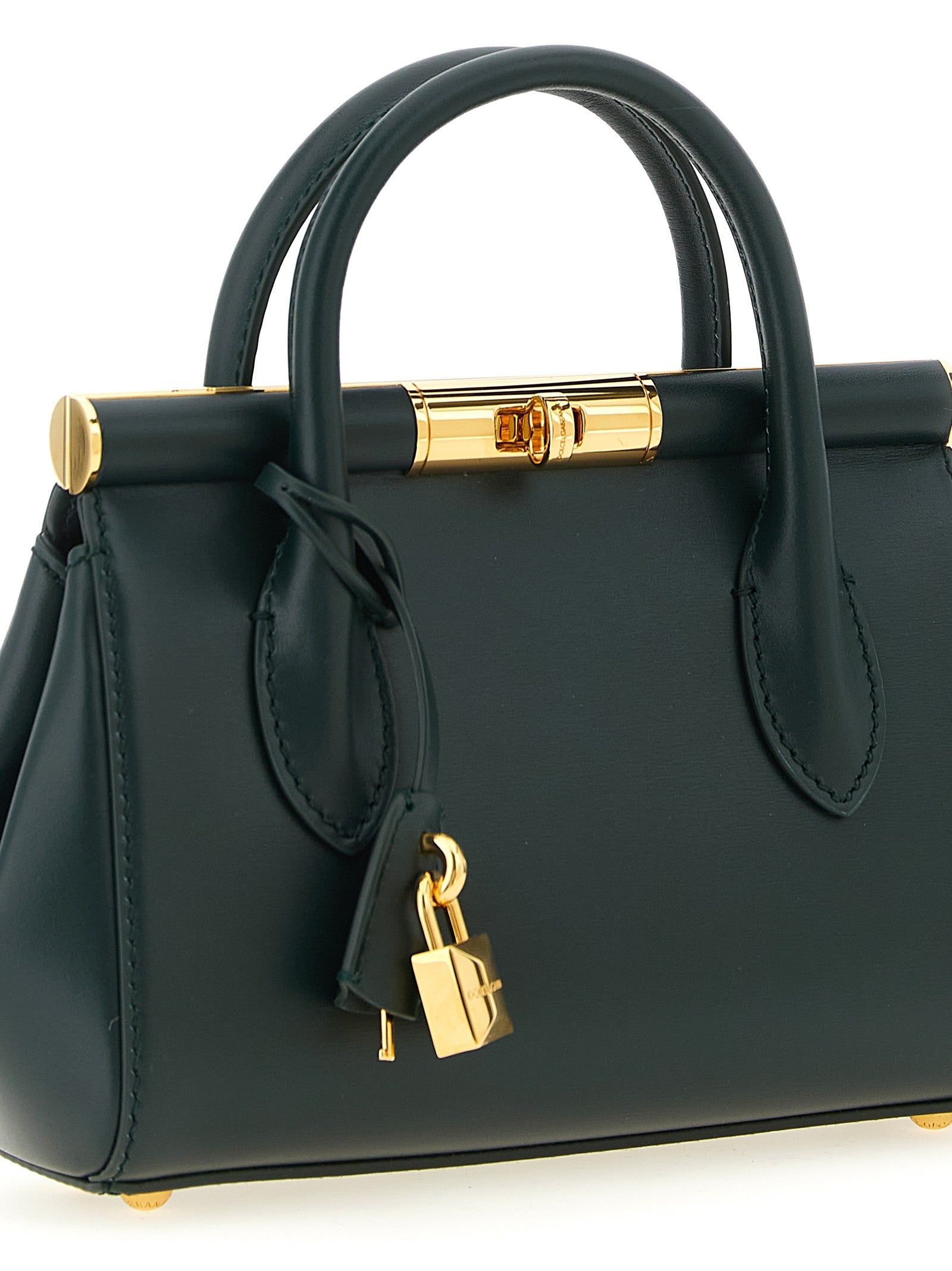 Dolce & Gabbana Bicolor Calfskin Handbag Dolce & Gabbana