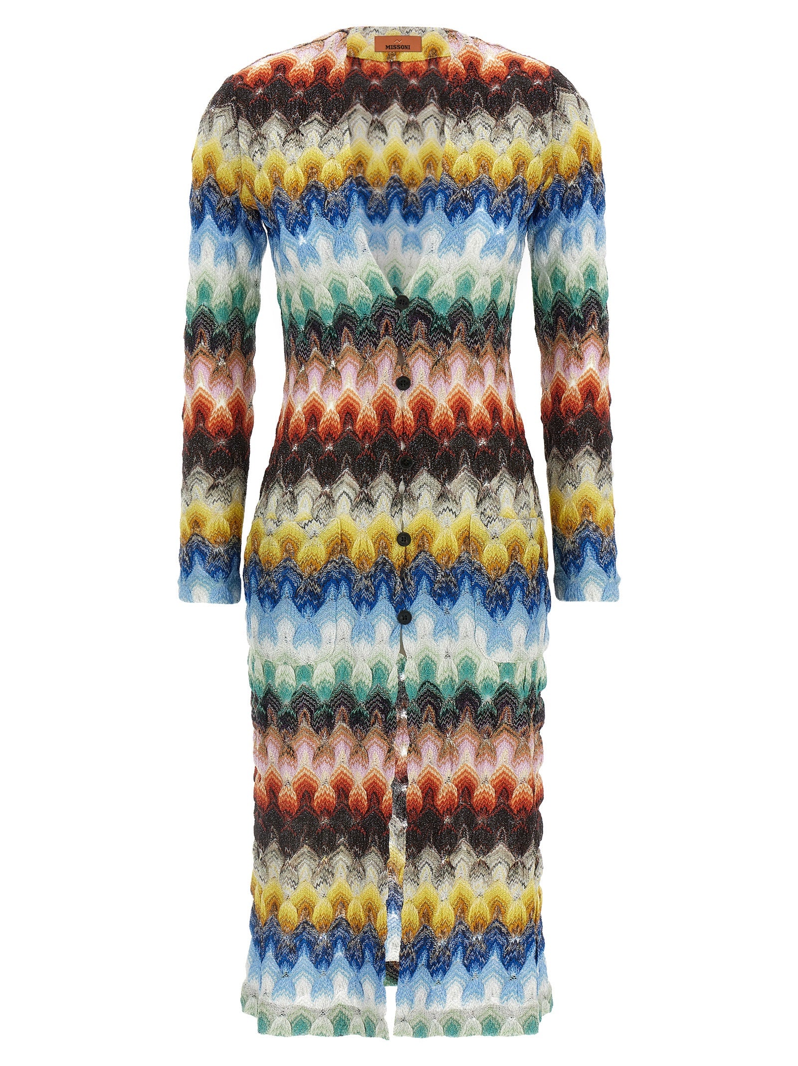 Missoni Multicolor Viscose Cardigan Missoni