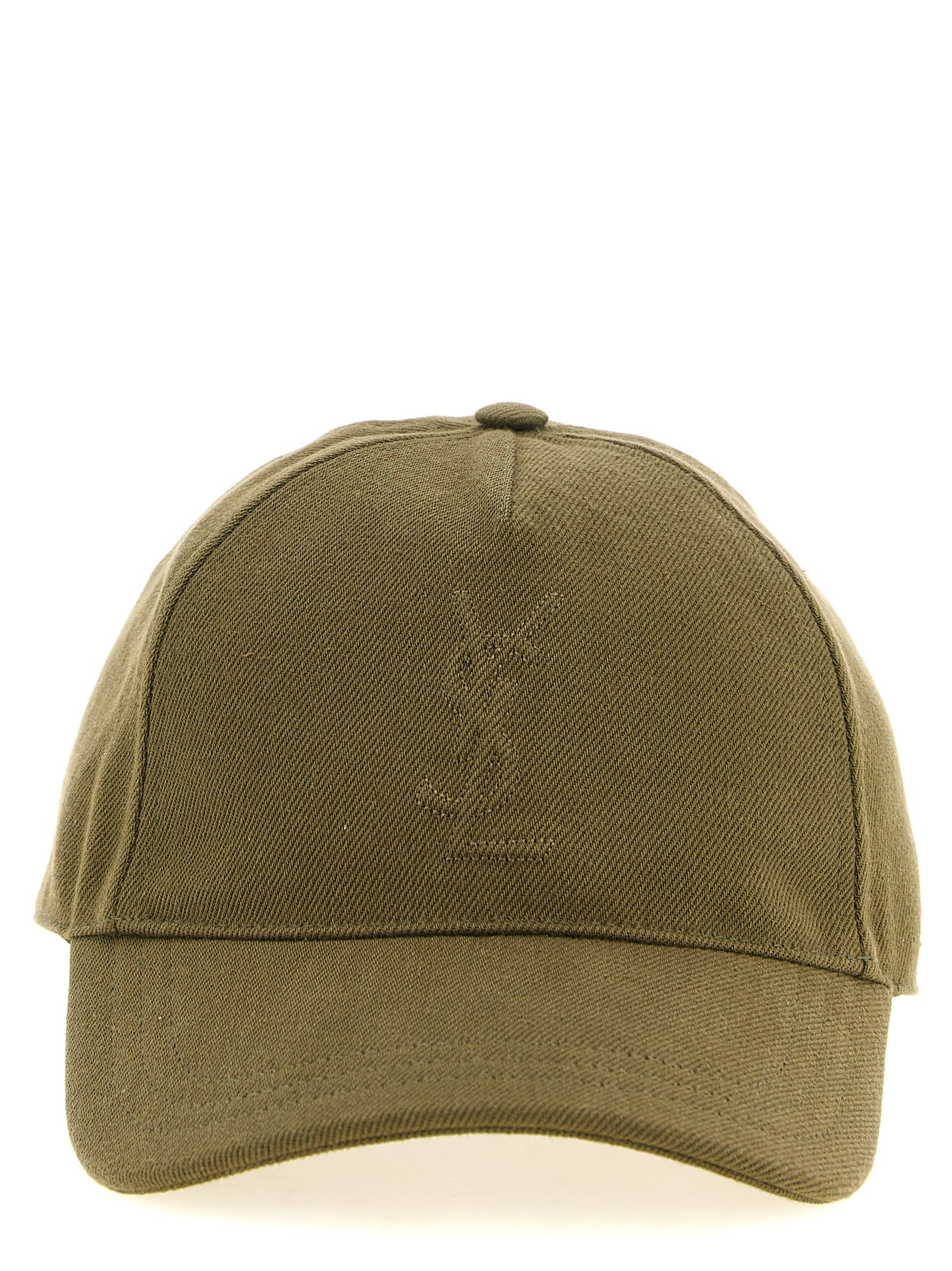 Saint Laurent Bicolor Cotton Cap (Baseball Hat) Saint Laurent