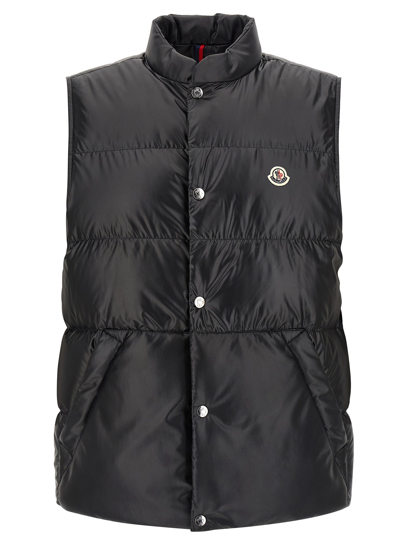 Moncler Black Polyester Sleeveless Jacket Moncler