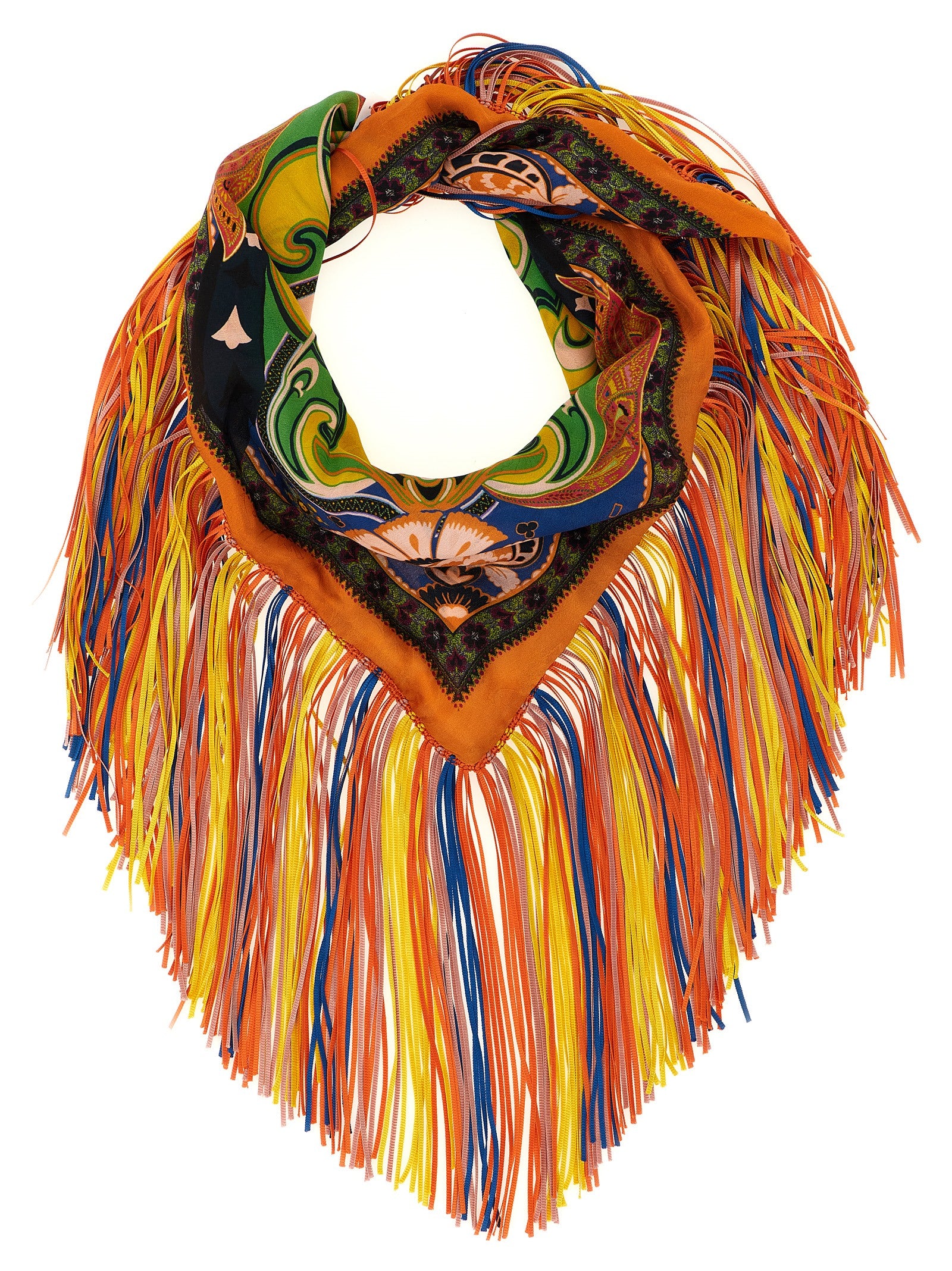 Etro Multicolor Silk Foulard Etro