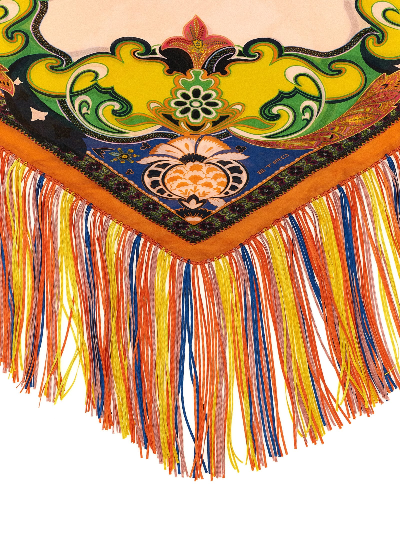 Etro Multicolor Silk Foulard Etro
