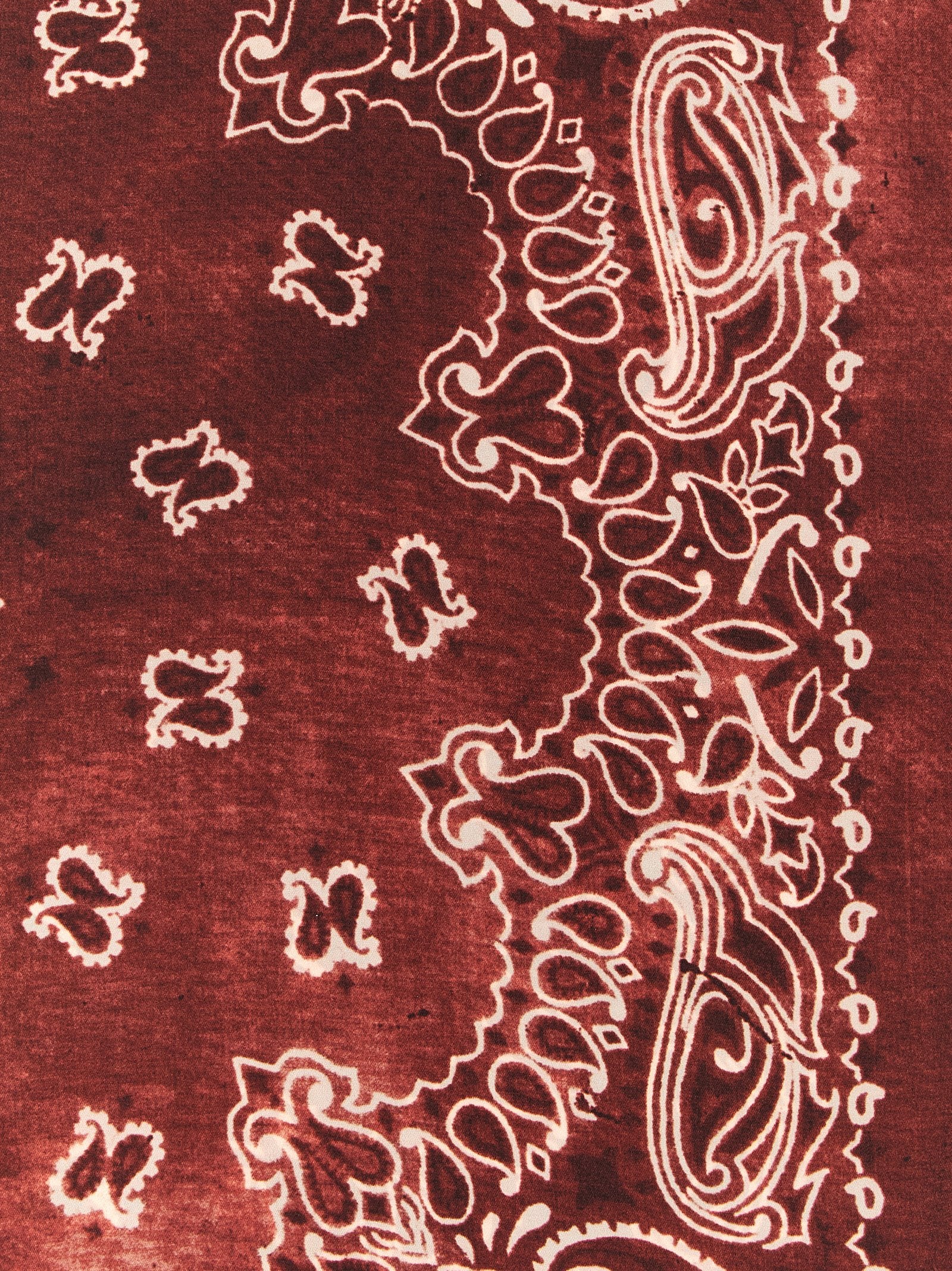 Golden Goose Bordeaux Silk Foulard Golden Goose