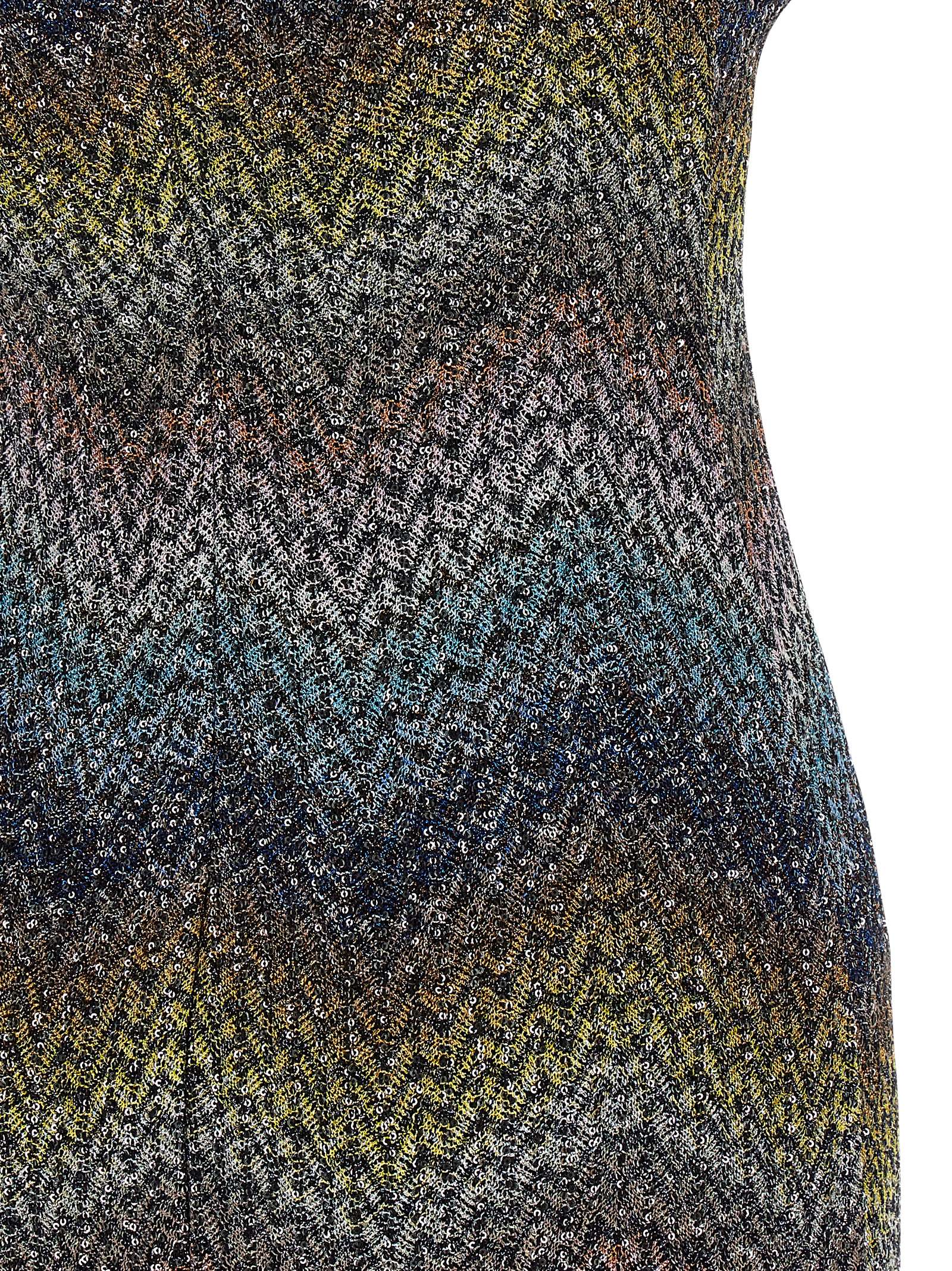 Missoni Multicolor Viscose Short Dress Missoni