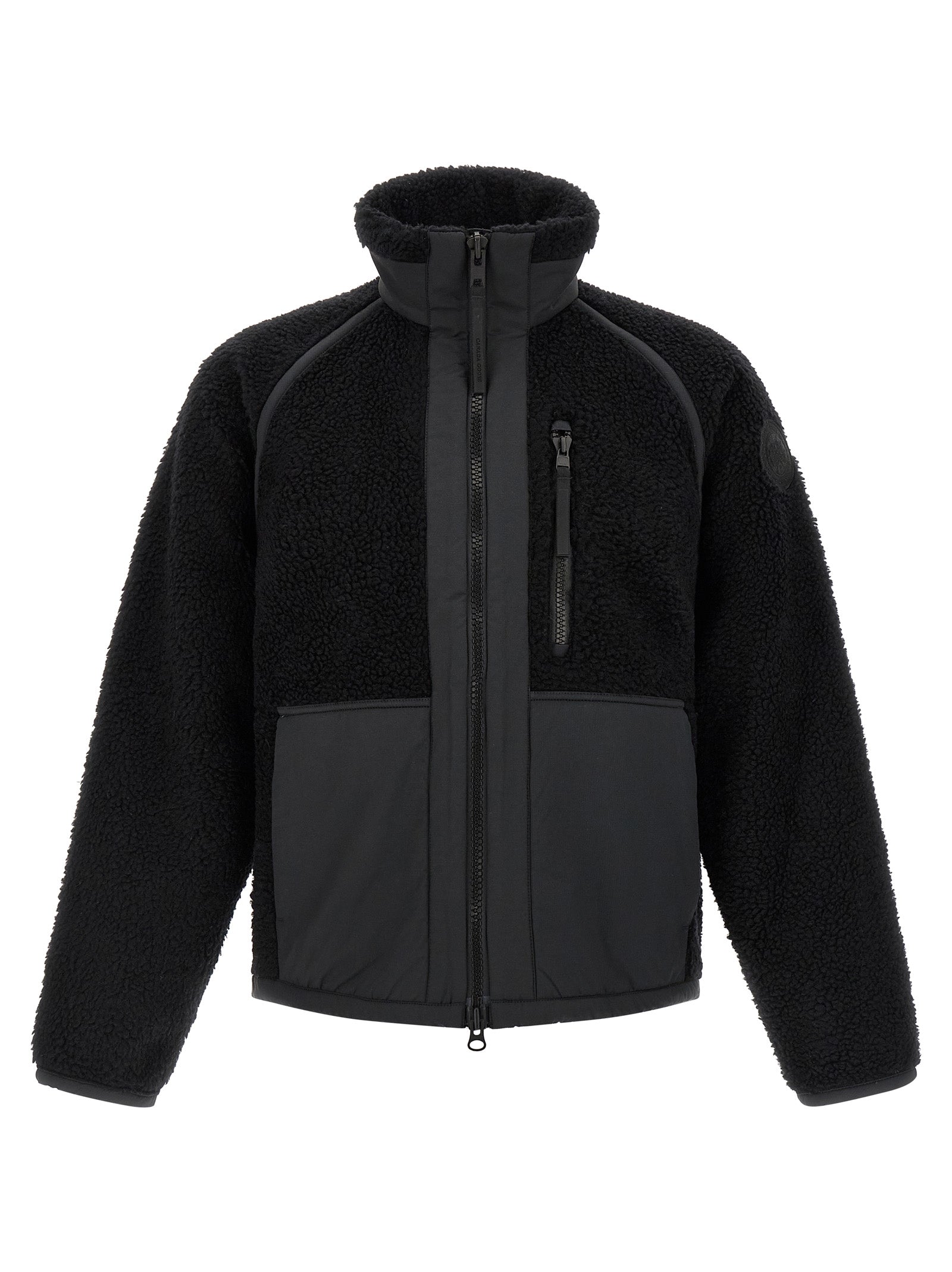Canada Goose Black Wool Full-Length Jacket Canada Goose