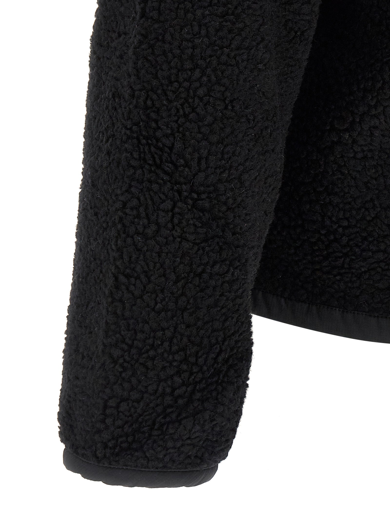 Canada Goose Black Wool Full-Length Jacket Canada Goose