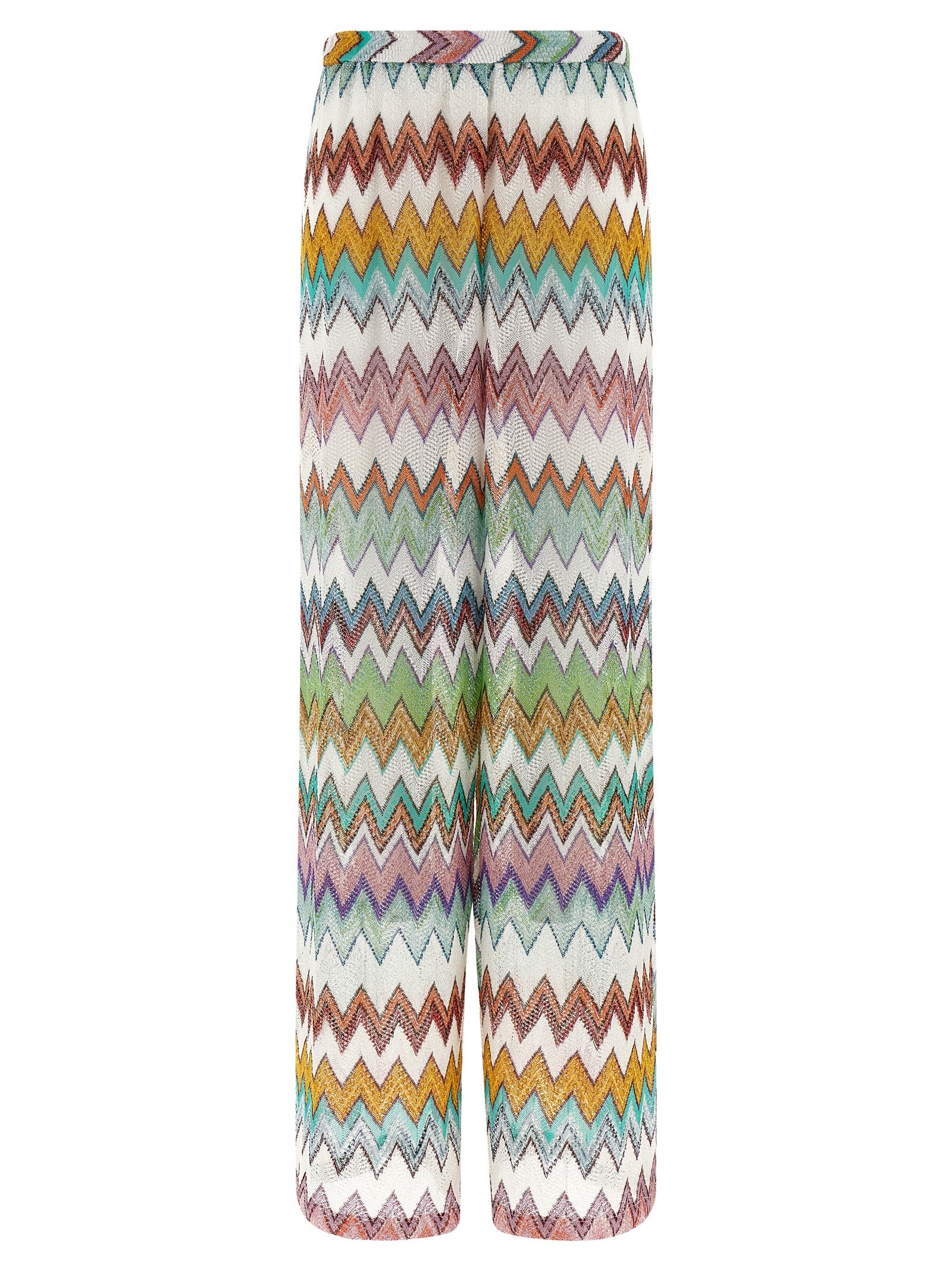 Missoni Multicolor Viscose Flared Pants Missoni