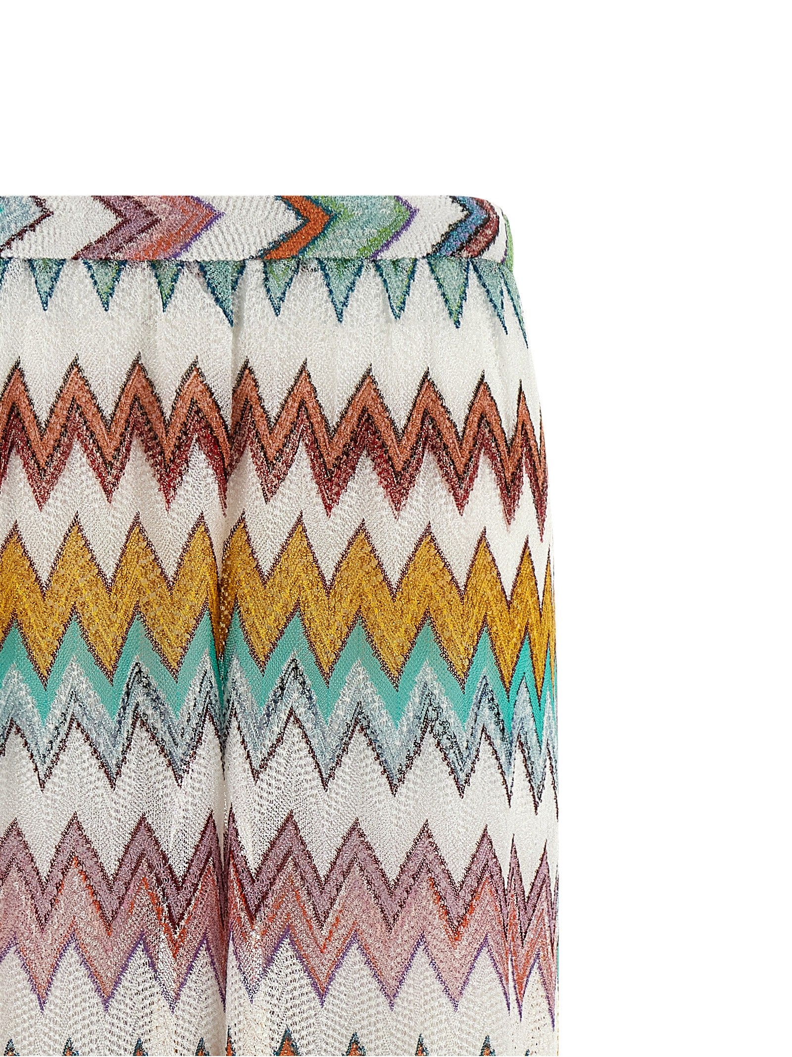 Missoni Multicolor Viscose Flared Pants Missoni