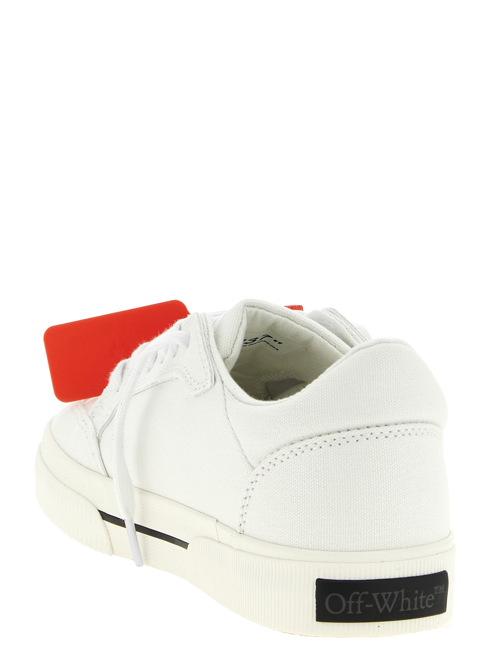 Off-White Bicolor Cotton Low Top Sneakers Off-White