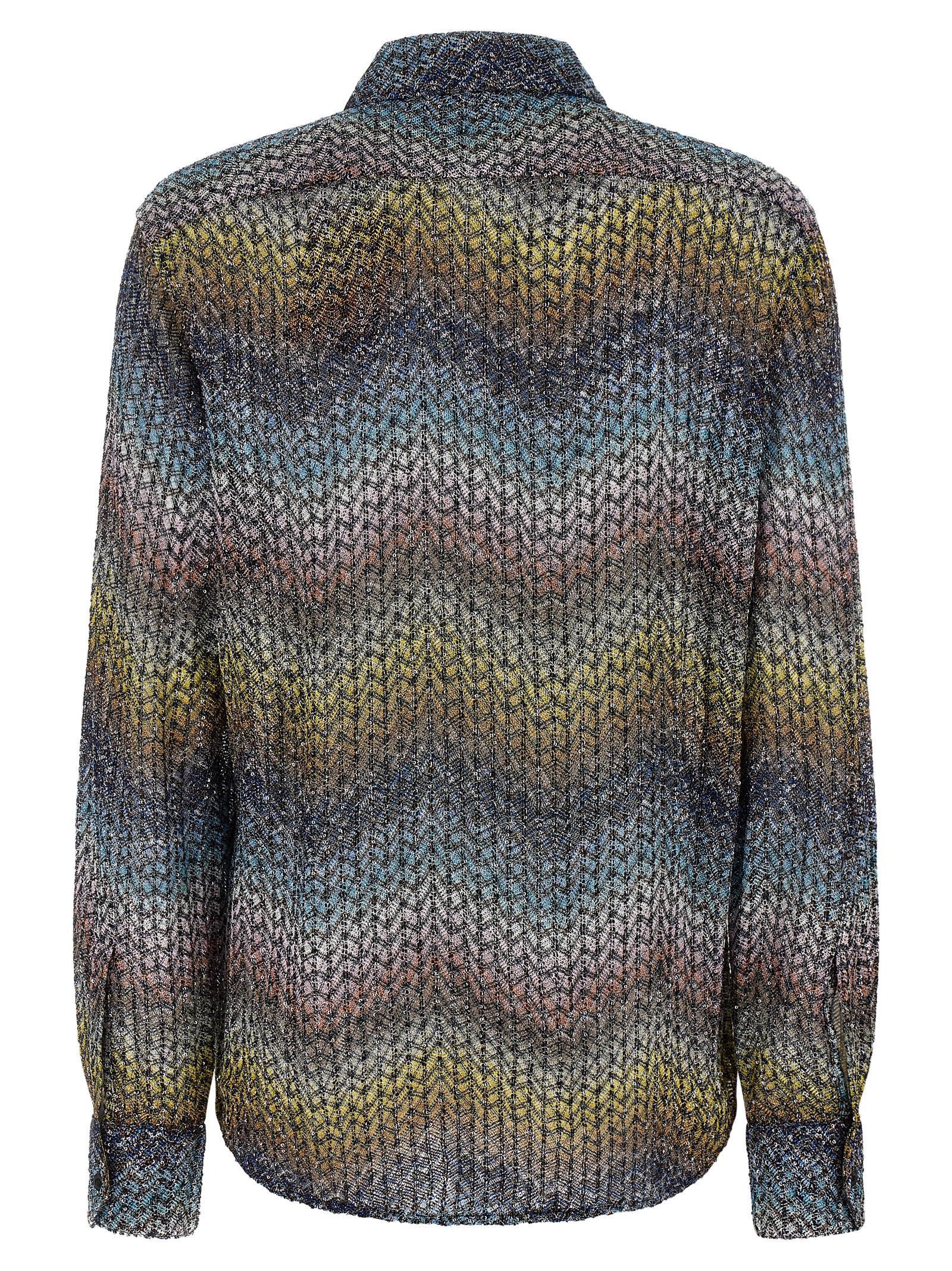 Missoni Multicolor Viscose Blouse Missoni
